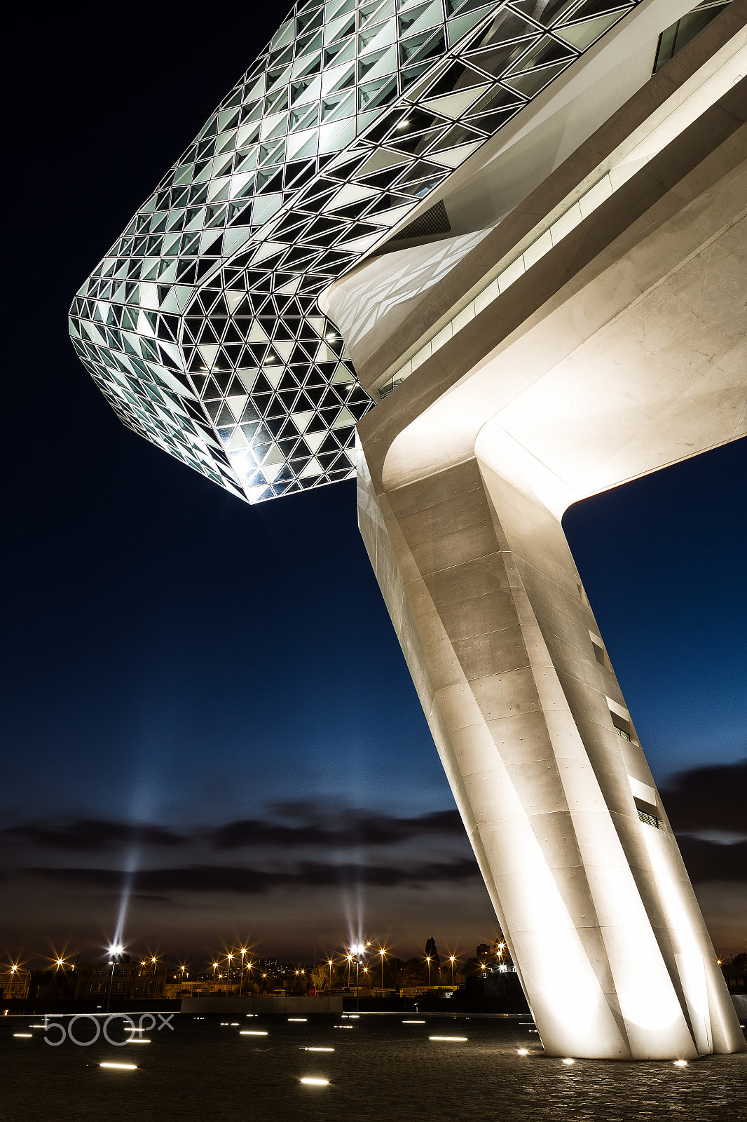 Canon TS-E 24.0mm f/3.5 L II sample photo. Antwerp port house photography