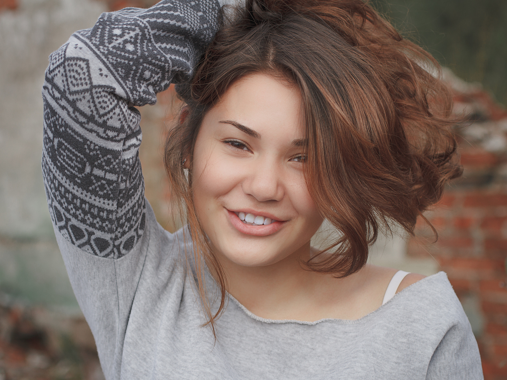 Canon EF 50mm F2.5 Macro sample photo. Beautiful girl. photography