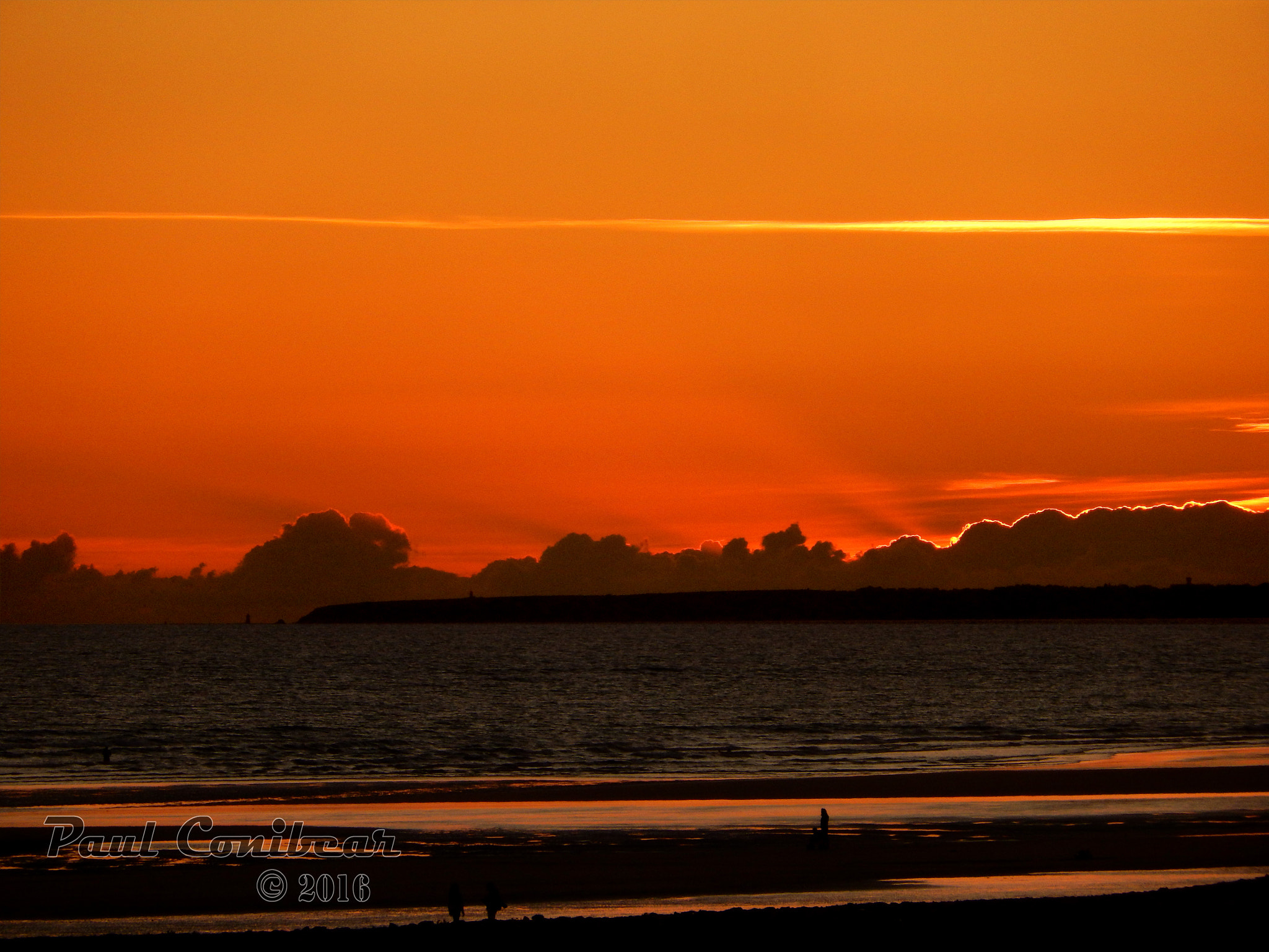 Nikon COOLPIX S9600 sample photo. Sunset over the pointe de raz photography