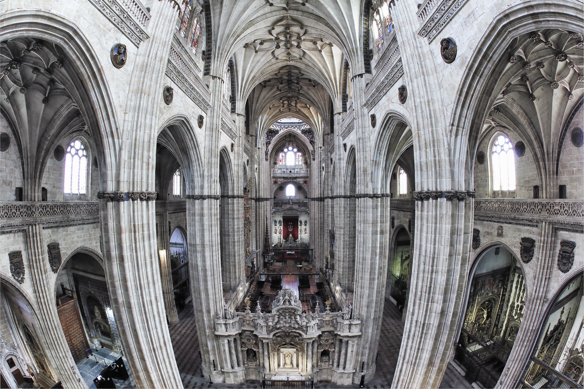 Canon EF 15mm F2.8 Fisheye sample photo. Salamanca cathedral photography