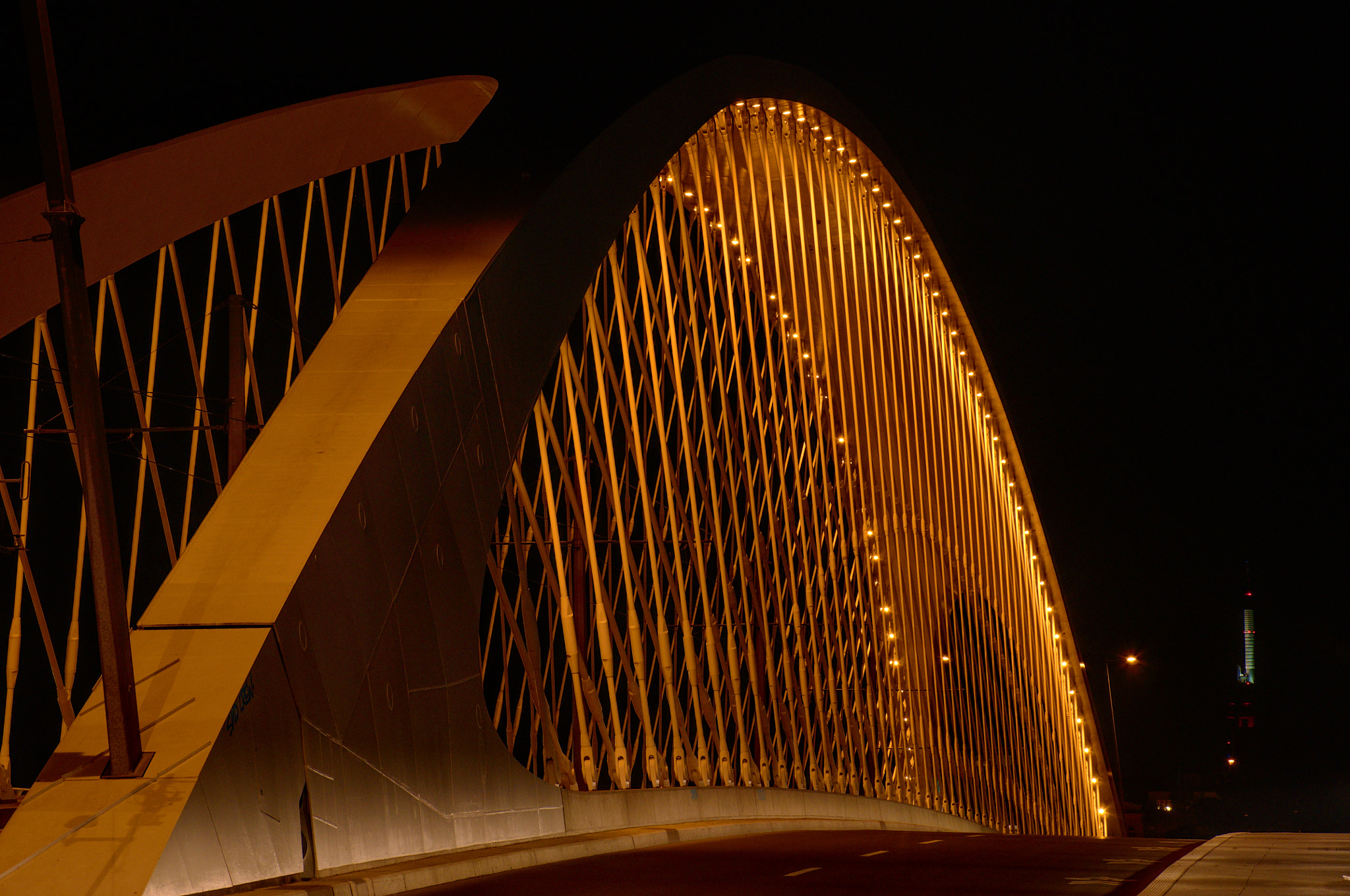 Nikon D5000 sample photo. Harp strings photography