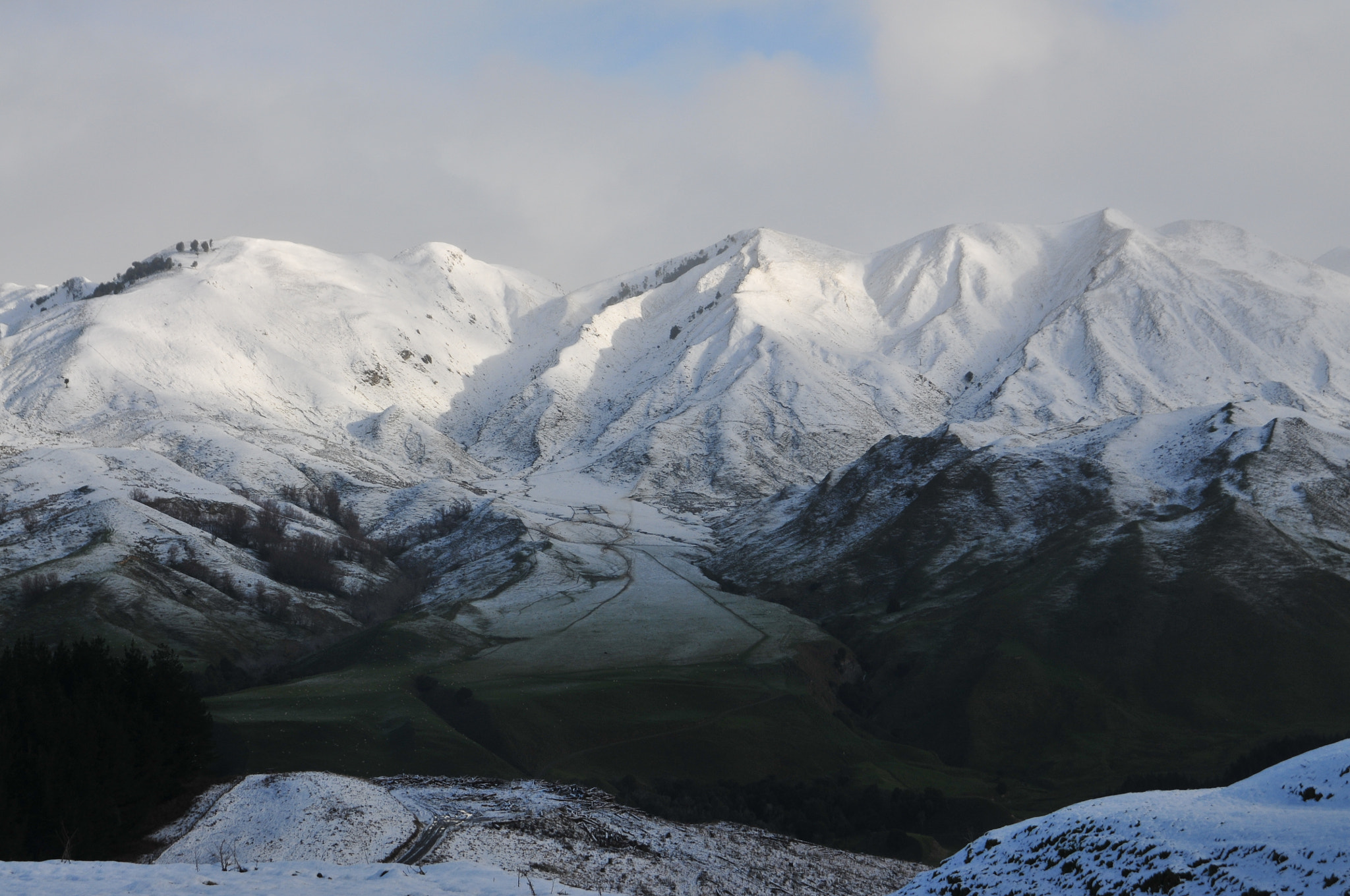AF Zoom-Nikkor 24-120mm f/3.5-5.6D IF sample photo. Snow photography