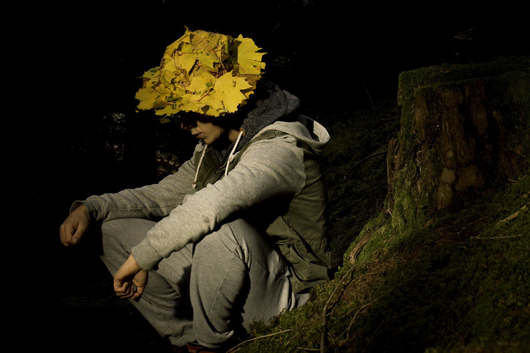 Nikon D3200 sample photo. The yellow hat photography