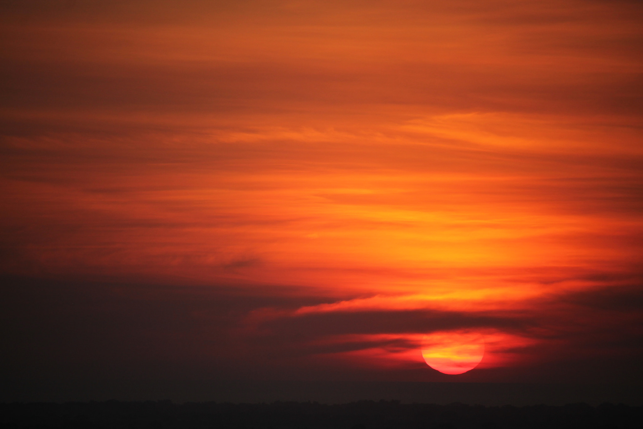Canon EF-S 55-250mm F4-5.6 IS STM sample photo. Puesta de sol photography