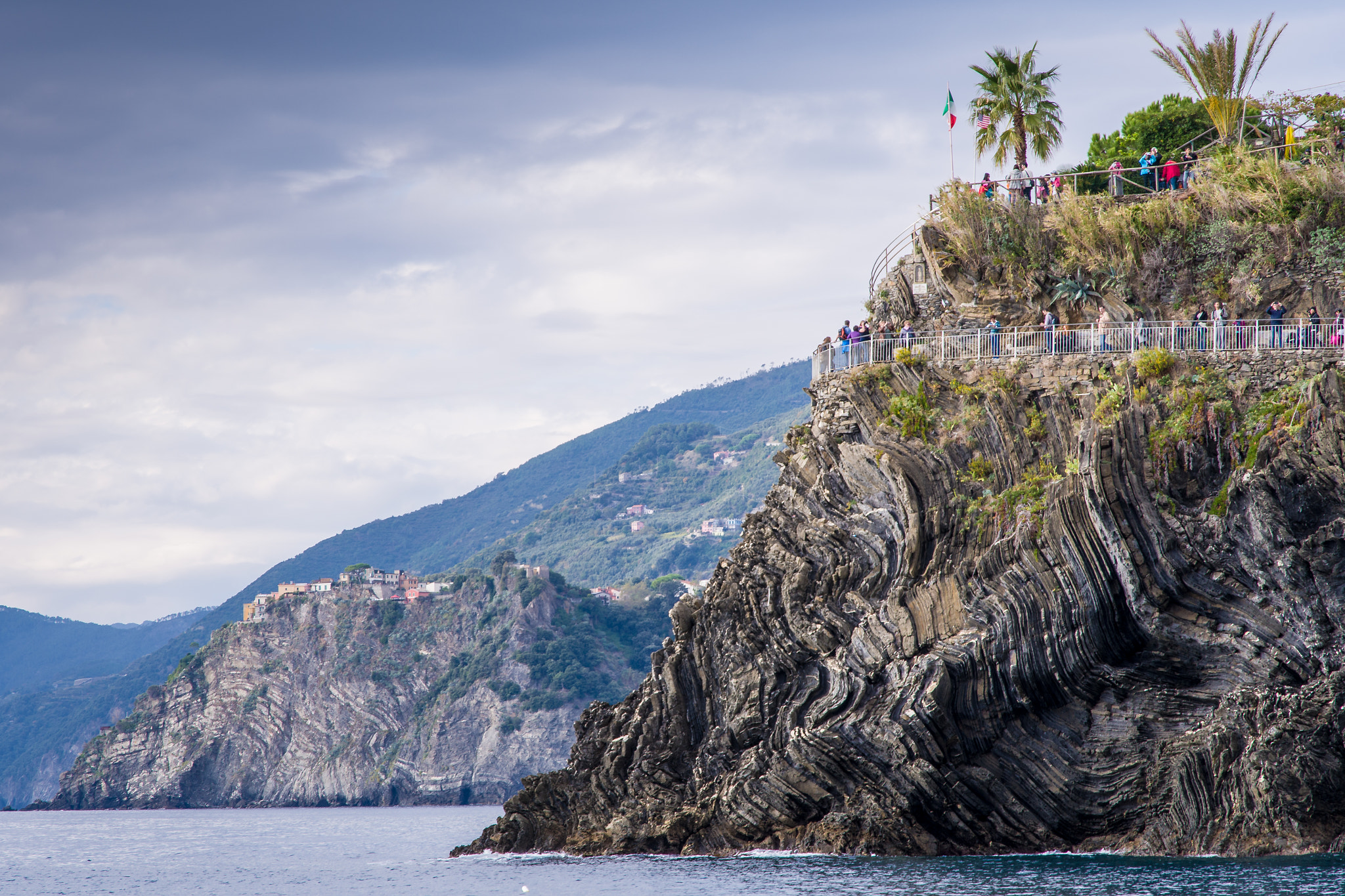 Nikon D500 sample photo. Looking from manarola to corniglia photography
