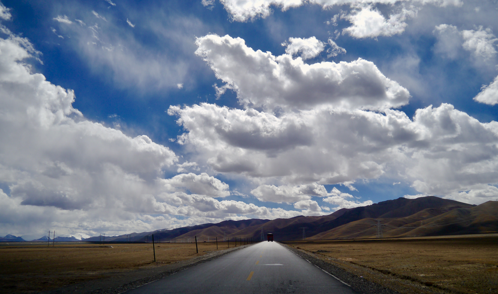 LUMIX G VARIO PZ 14-42/F3.5-5.6 sample photo. The qinghai-tibet highway-2 photography
