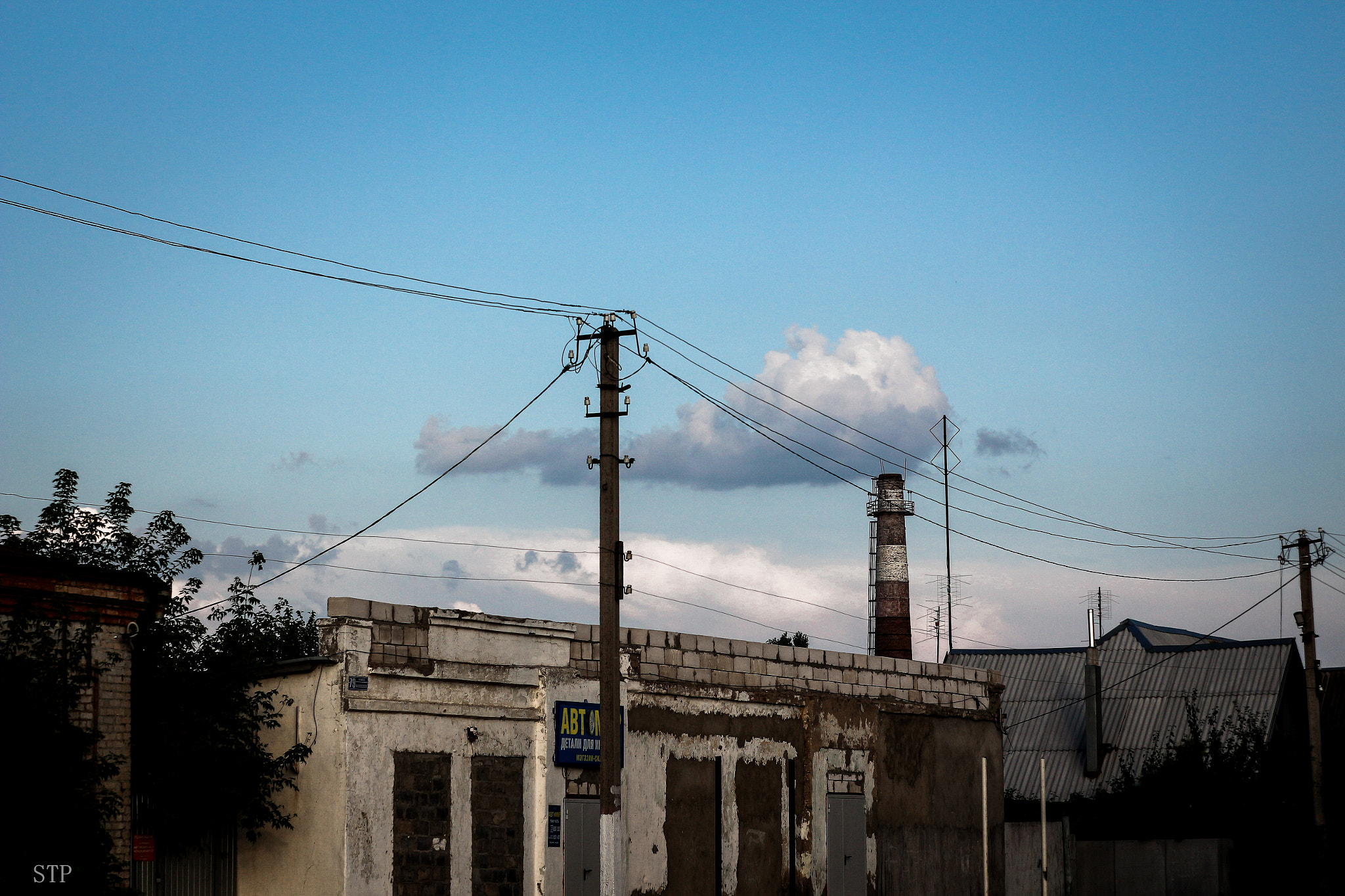 Canon EF 35-80mm f/4-5.6 sample photo. The nature of the pollution photography