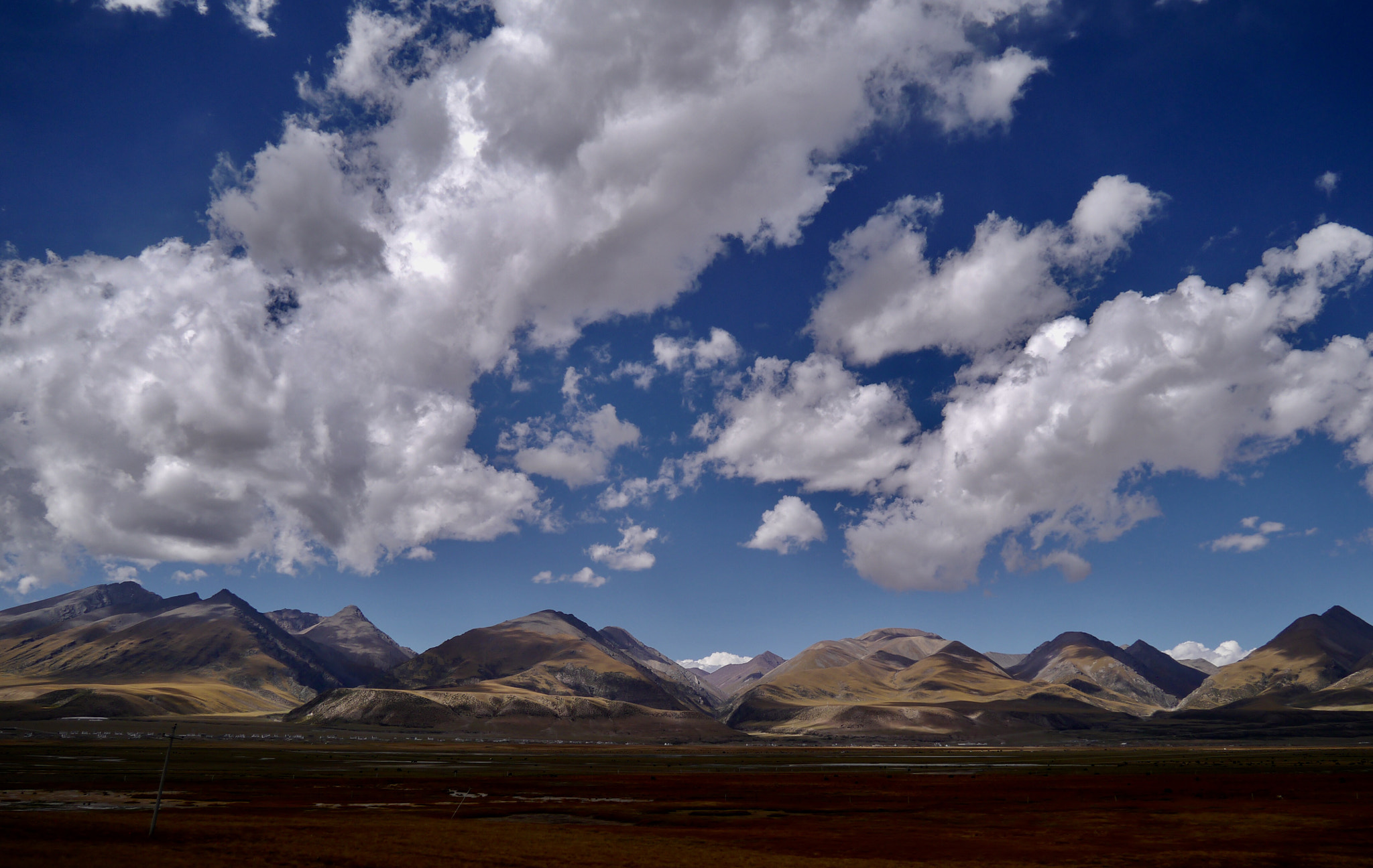 LUMIX G VARIO PZ 14-42/F3.5-5.6 sample photo. The qinghai-tibet highway-5 photography