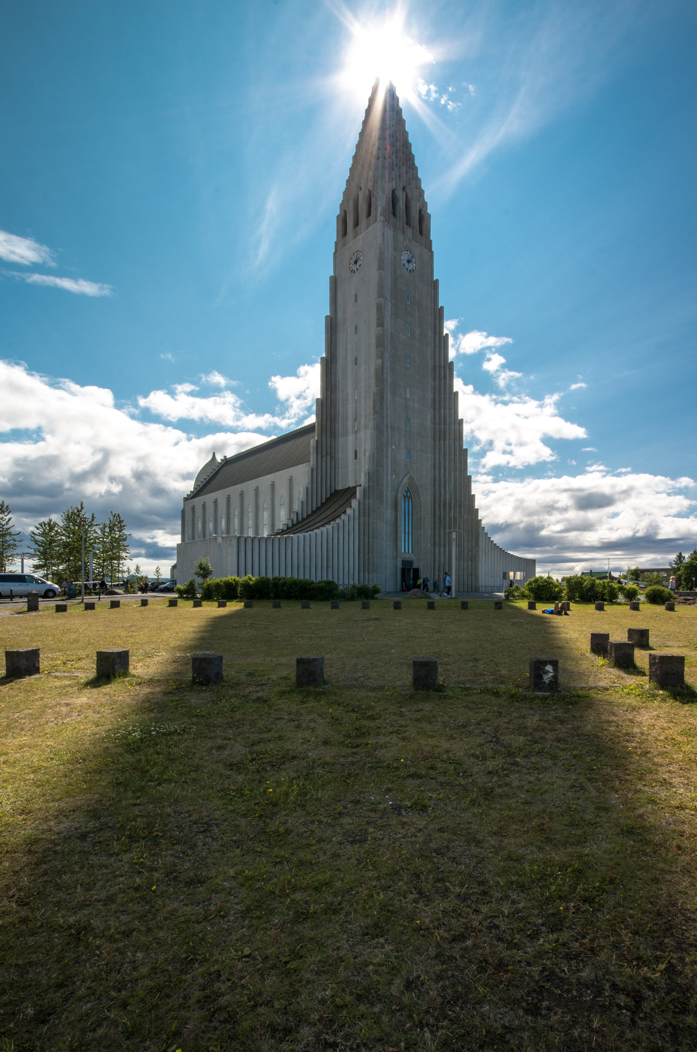 Pentax K-5 II sample photo. In the shadow of the church photography