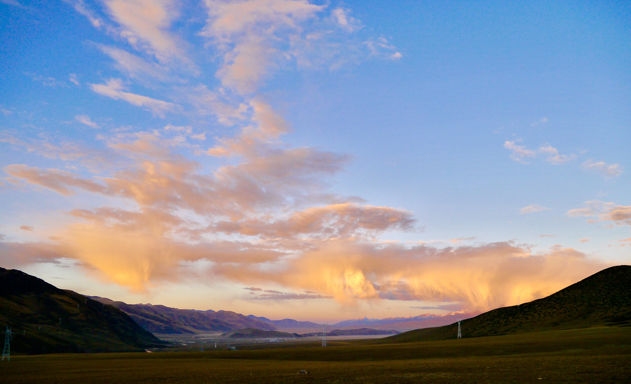 LUMIX G VARIO PZ 14-42/F3.5-5.6 sample photo. The qinghai-tibet highway-6 photography
