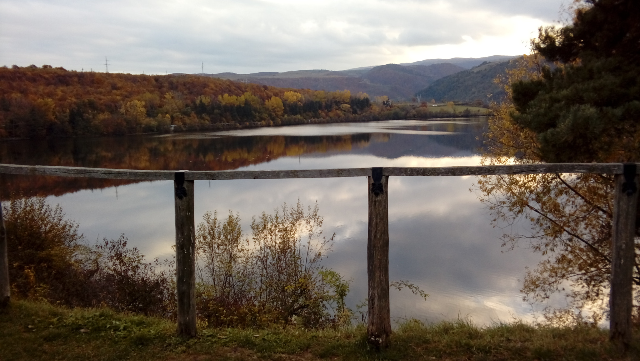 LG K350N sample photo. Autumn photography