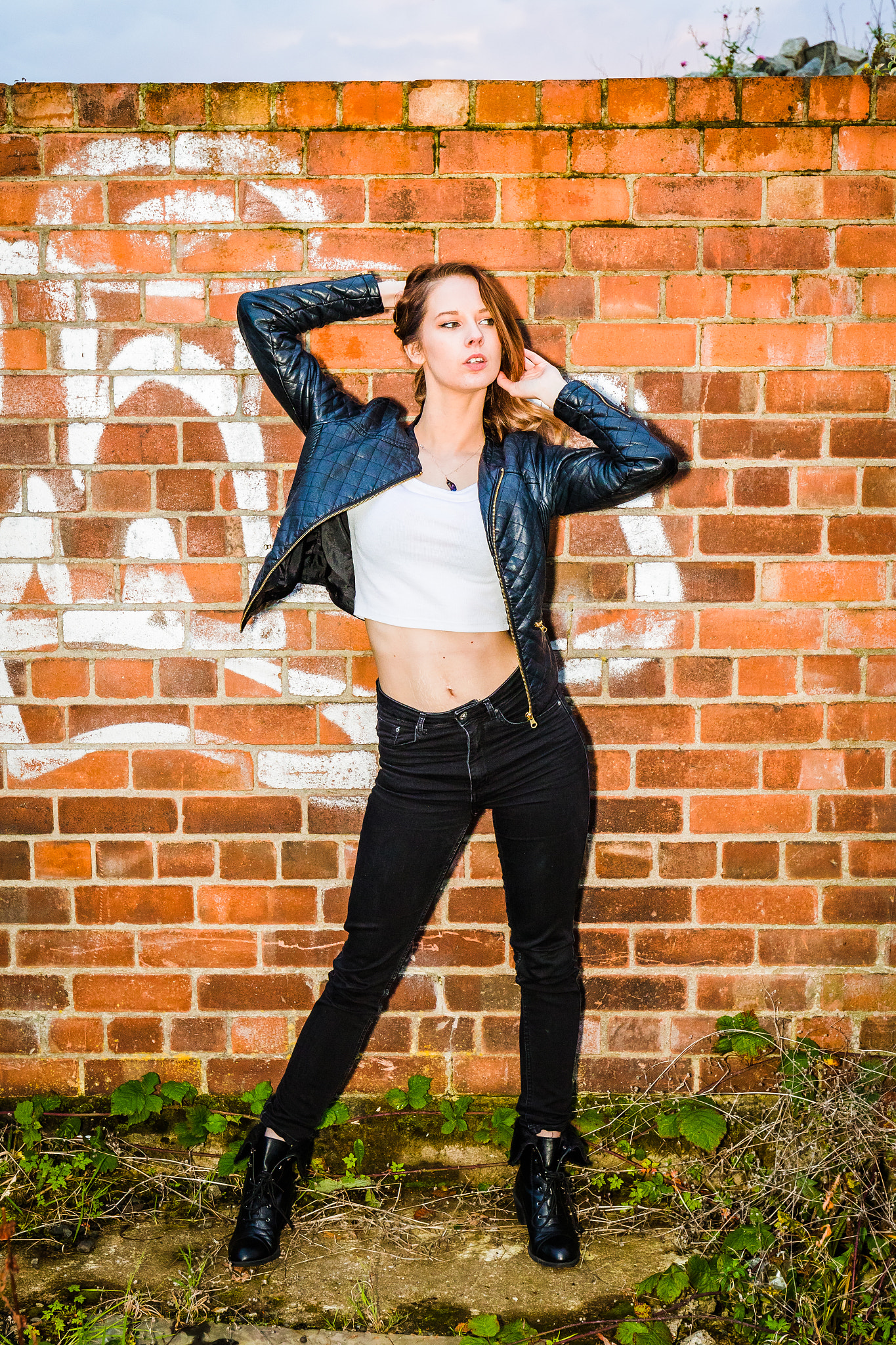 Canon EF 16-35mm F4L IS USM sample photo. Fashion with attitude photography