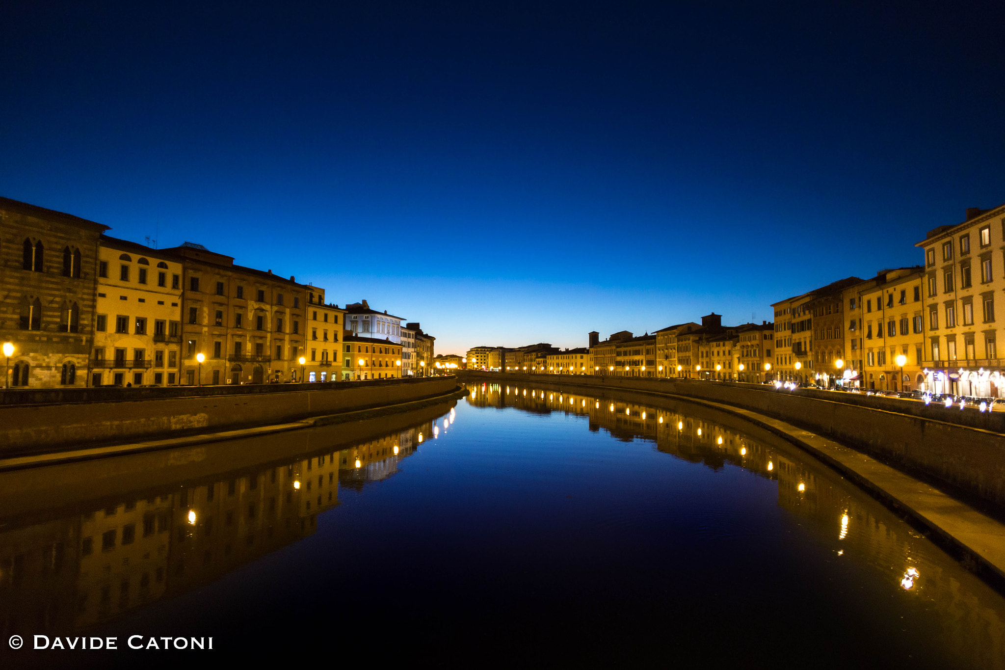 Canon EOS 6D sample photo. Sunset on the ponte di mezzo photography