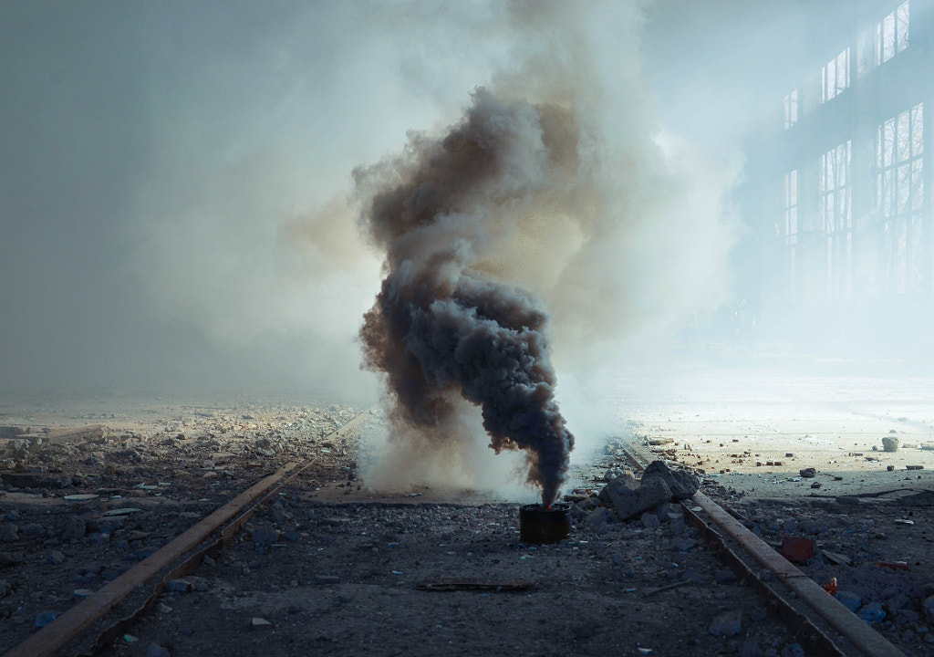 Smoke Bomb by Egor Sukhinin on 500px.com