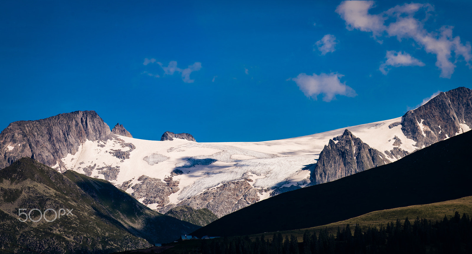 Sigma 70-300mm F4-5.6 APO DG Macro sample photo. Medeleser glacier photography