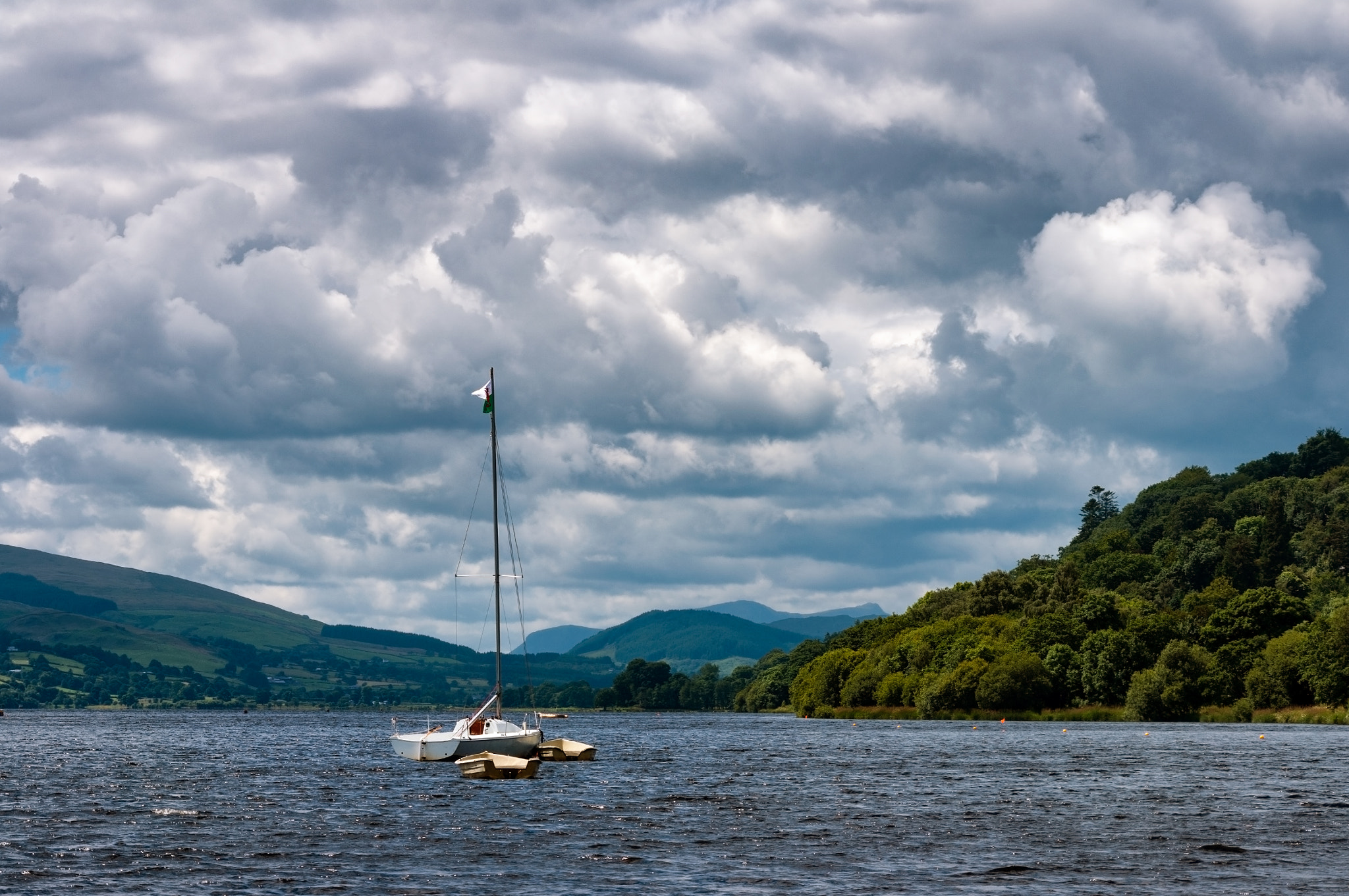 Pentax K-7 sample photo. Llyn tegid photography