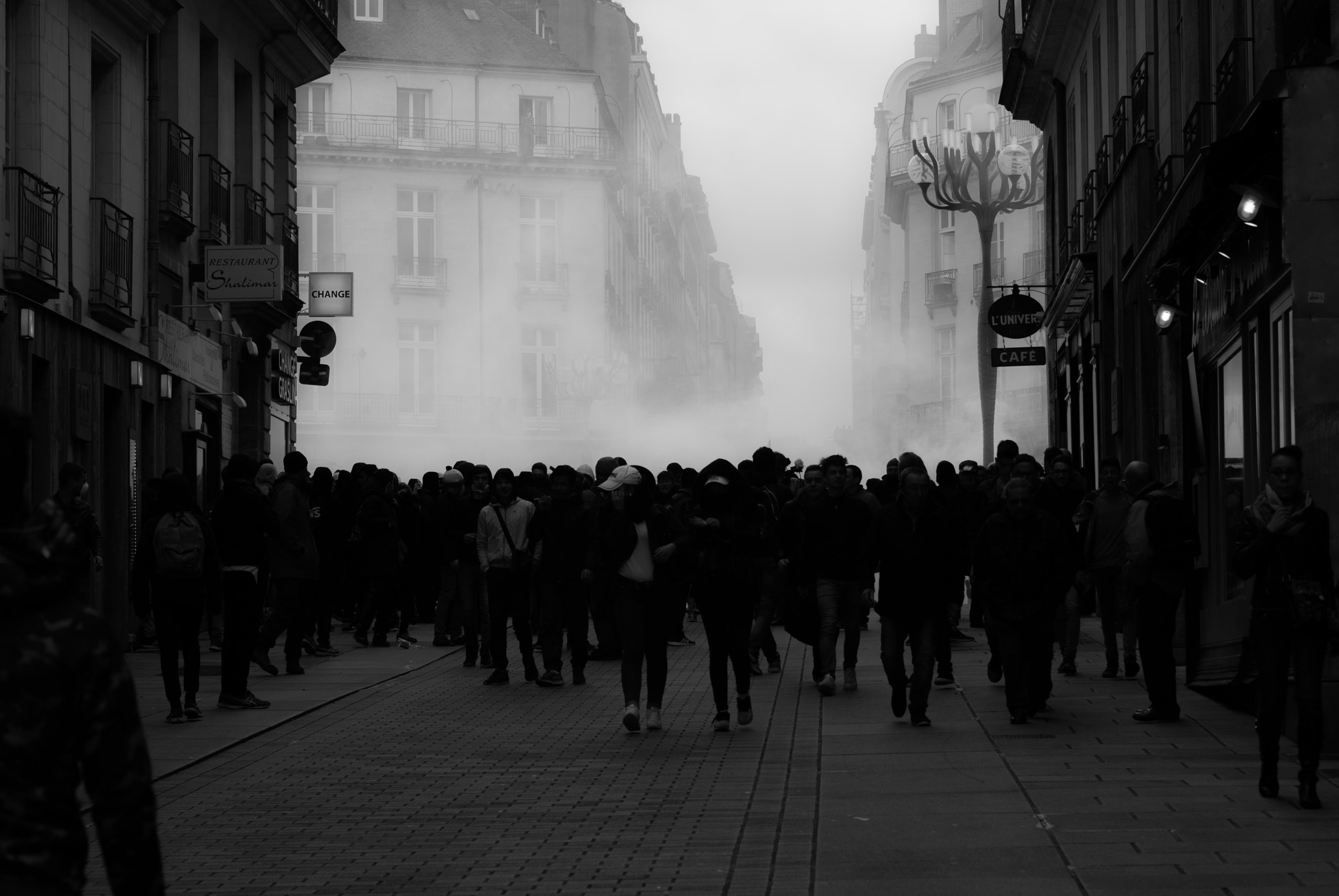 Nikon D200 sample photo. Manifestation loi travail photography