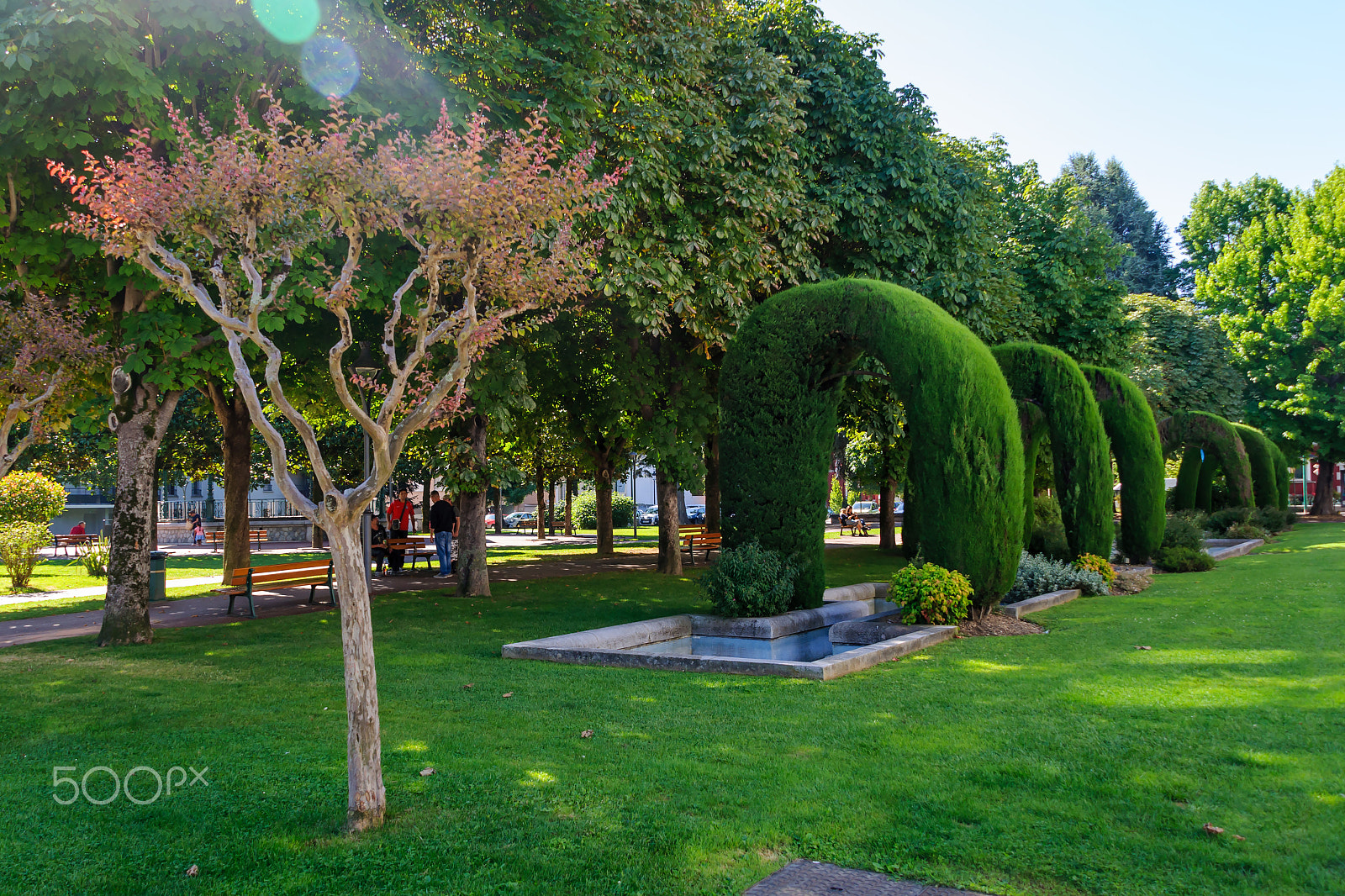 Sigma 18-200mm F3.5-6.3 DC OS HSM sample photo. Улицы Лурда photography