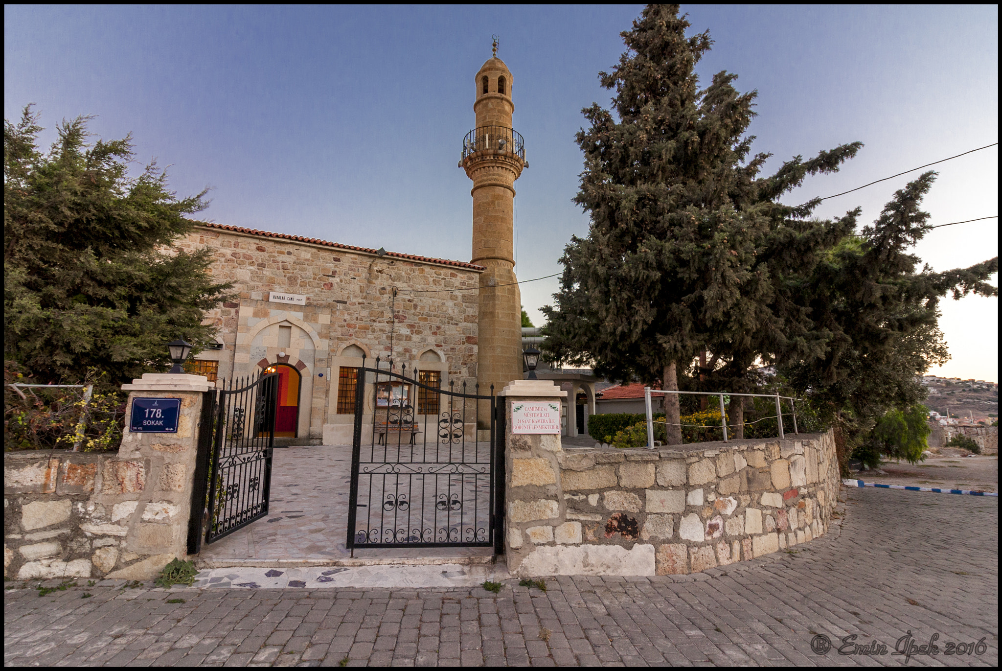 Canon EOS 40D sample photo. Old stone buildings at foça photography