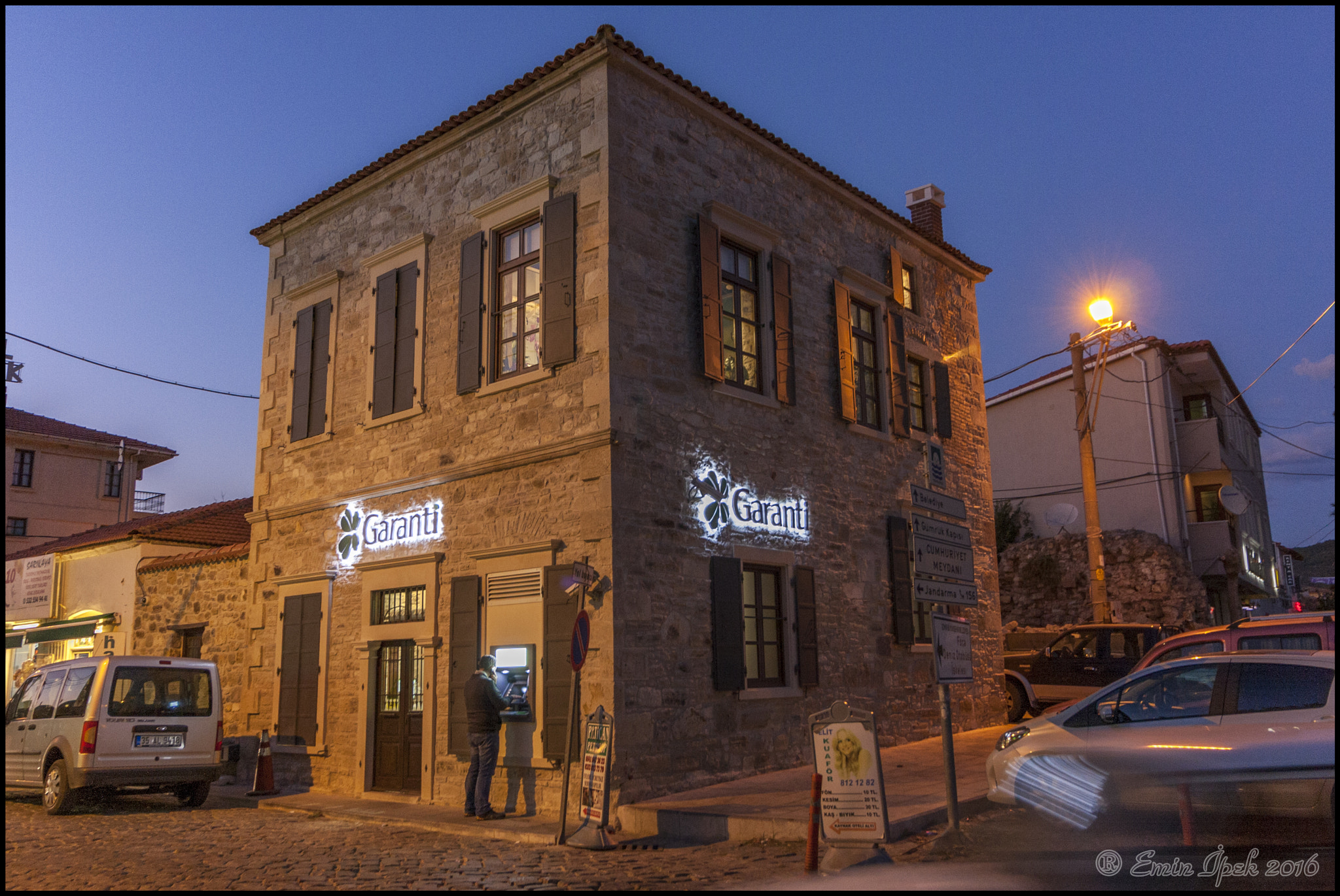 Canon EOS 40D sample photo. Old stone buildings at foça photography