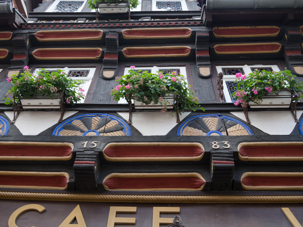 Olympus OM-D E-M5 + Panasonic Lumix G 20mm F1.7 ASPH sample photo. Architektur in wernigerode photography