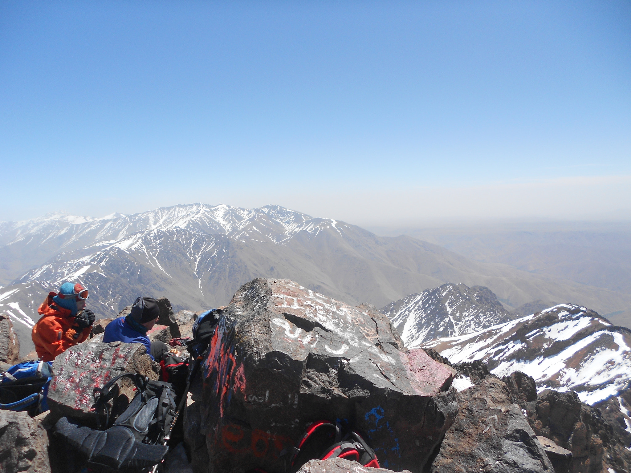 Nikon COOLPIX S2600 sample photo. Toubkal mountain peak 4167m photography