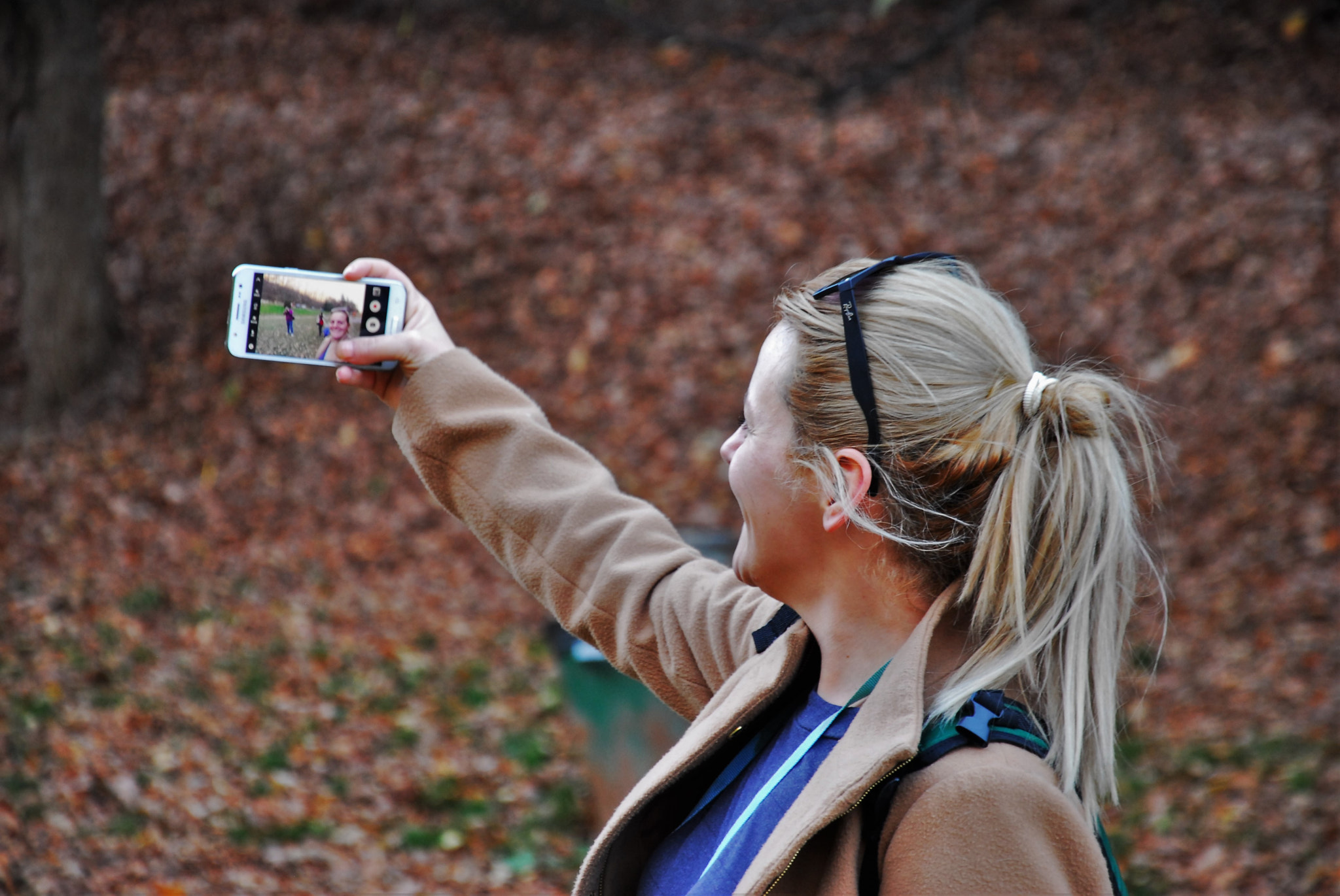 Nikon D200 sample photo. Group "selfie" photography