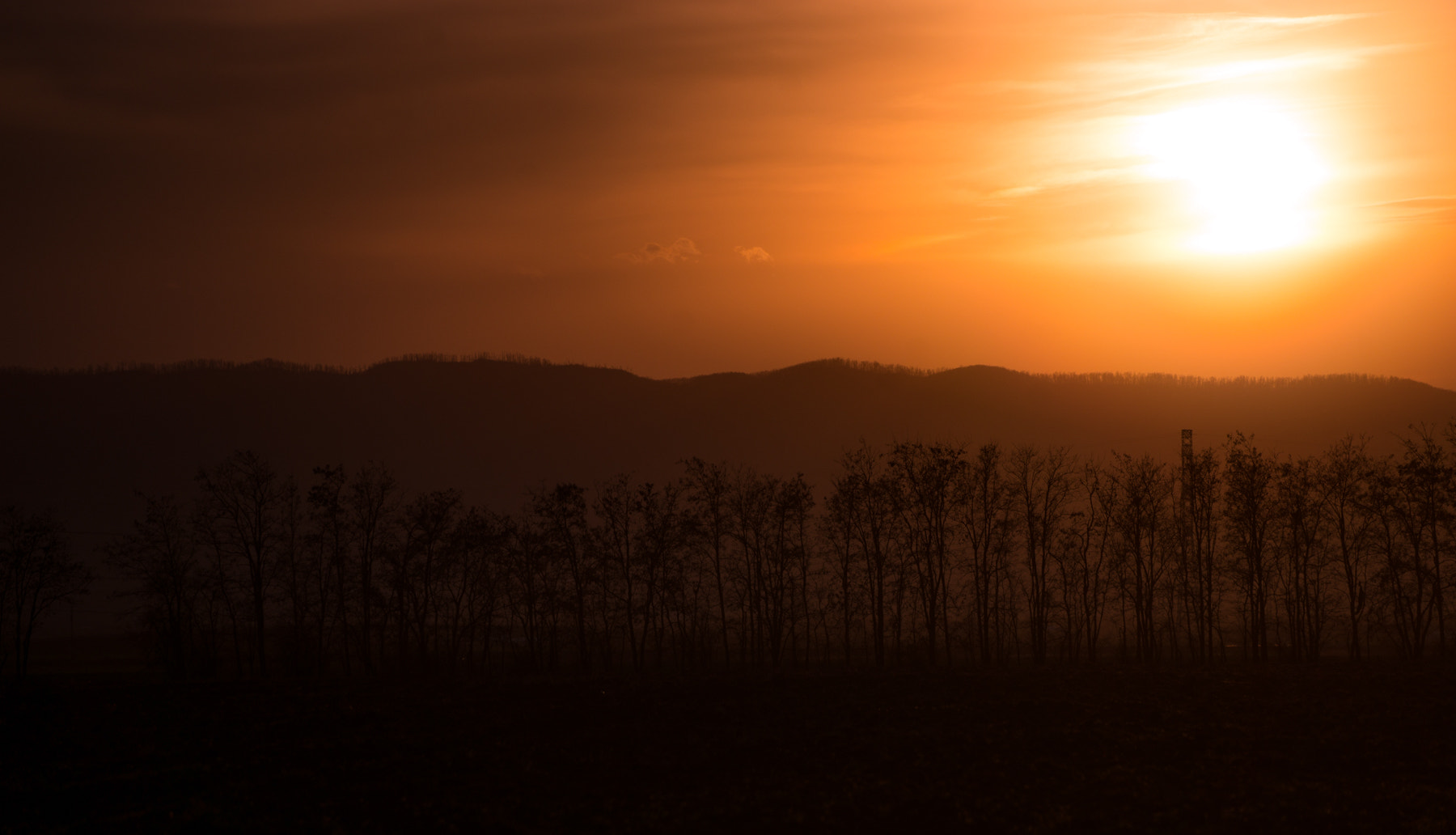 Tamron SP 70-300mm F4-5.6 Di USD sample photo. Sunset photography