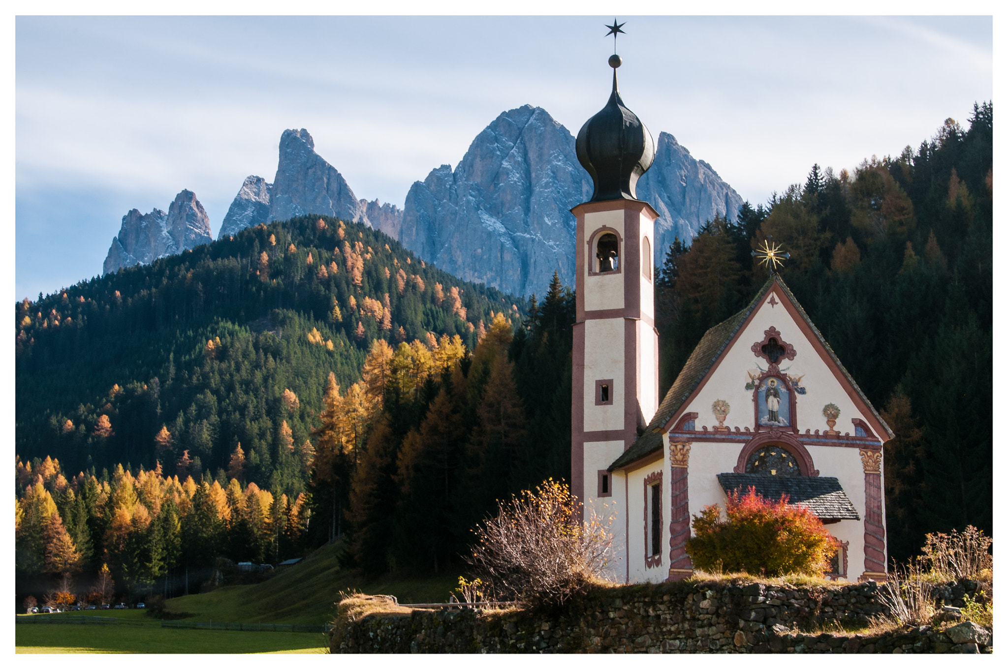 Sigma 18-250mm F3.5-6.3 DC Macro OS HSM sample photo. Funes church photography