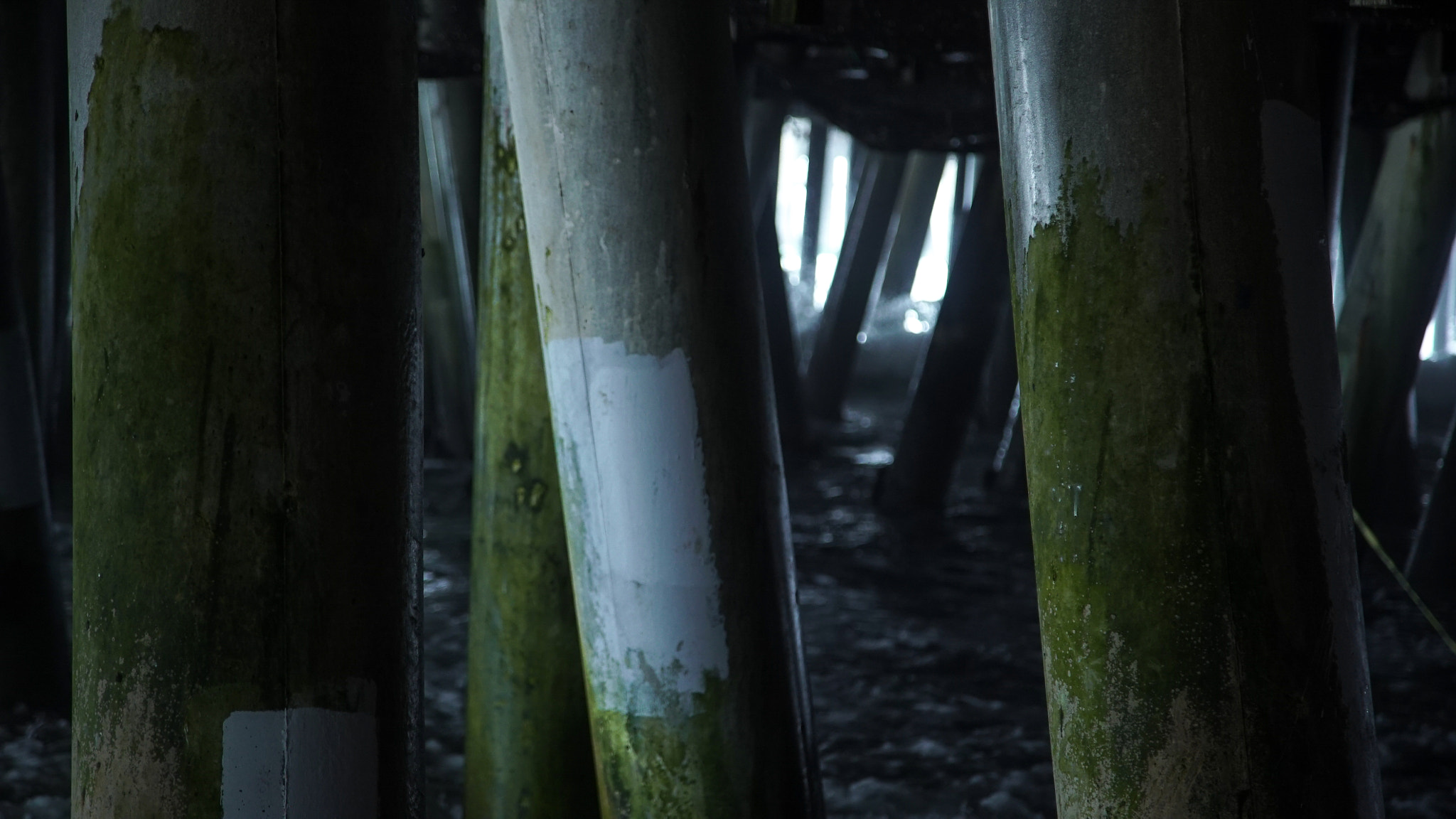 Sony a7S II sample photo. Pier pillar photography