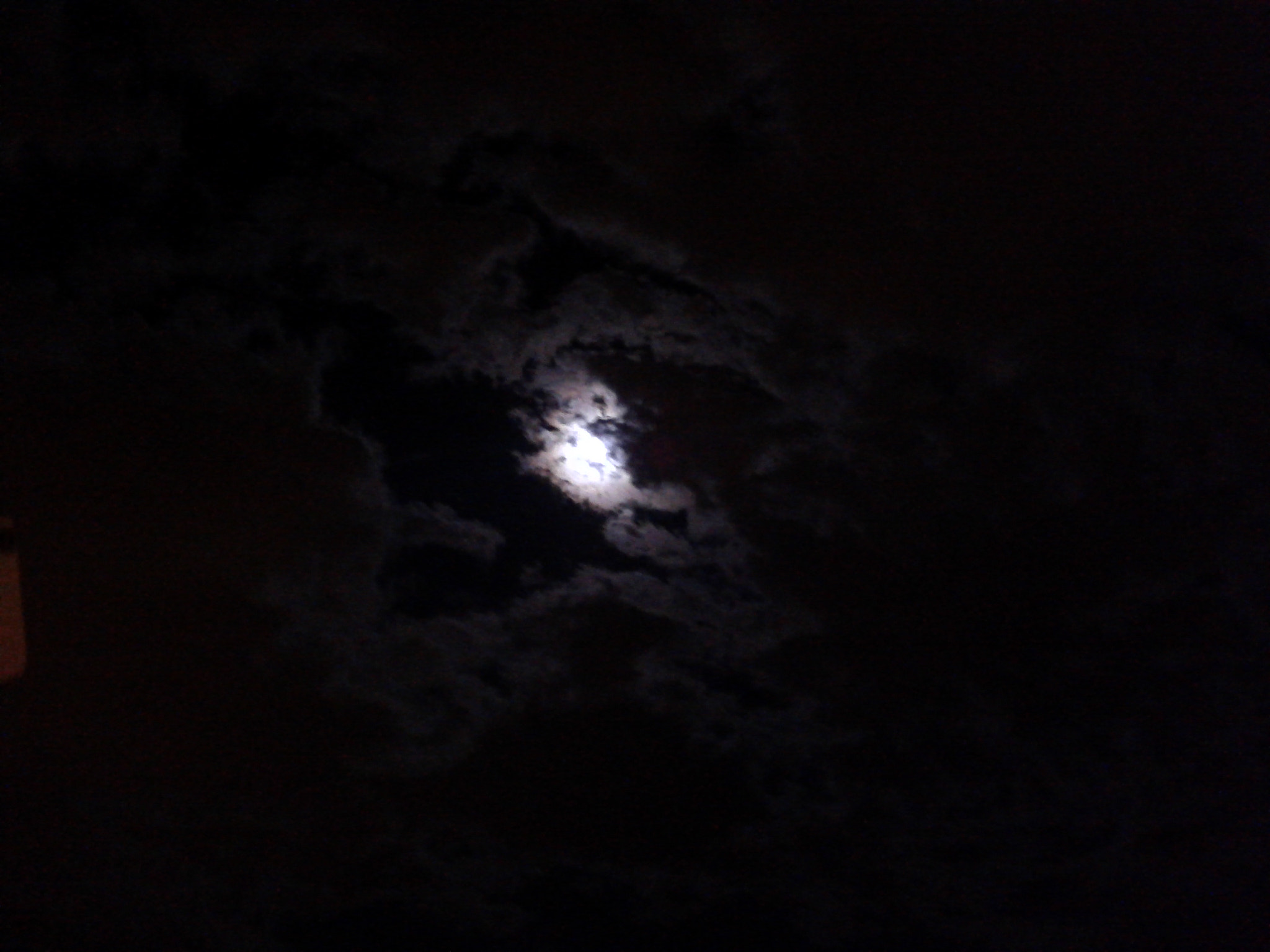 Samsung Galaxy Fit sample photo. Full moon night photography