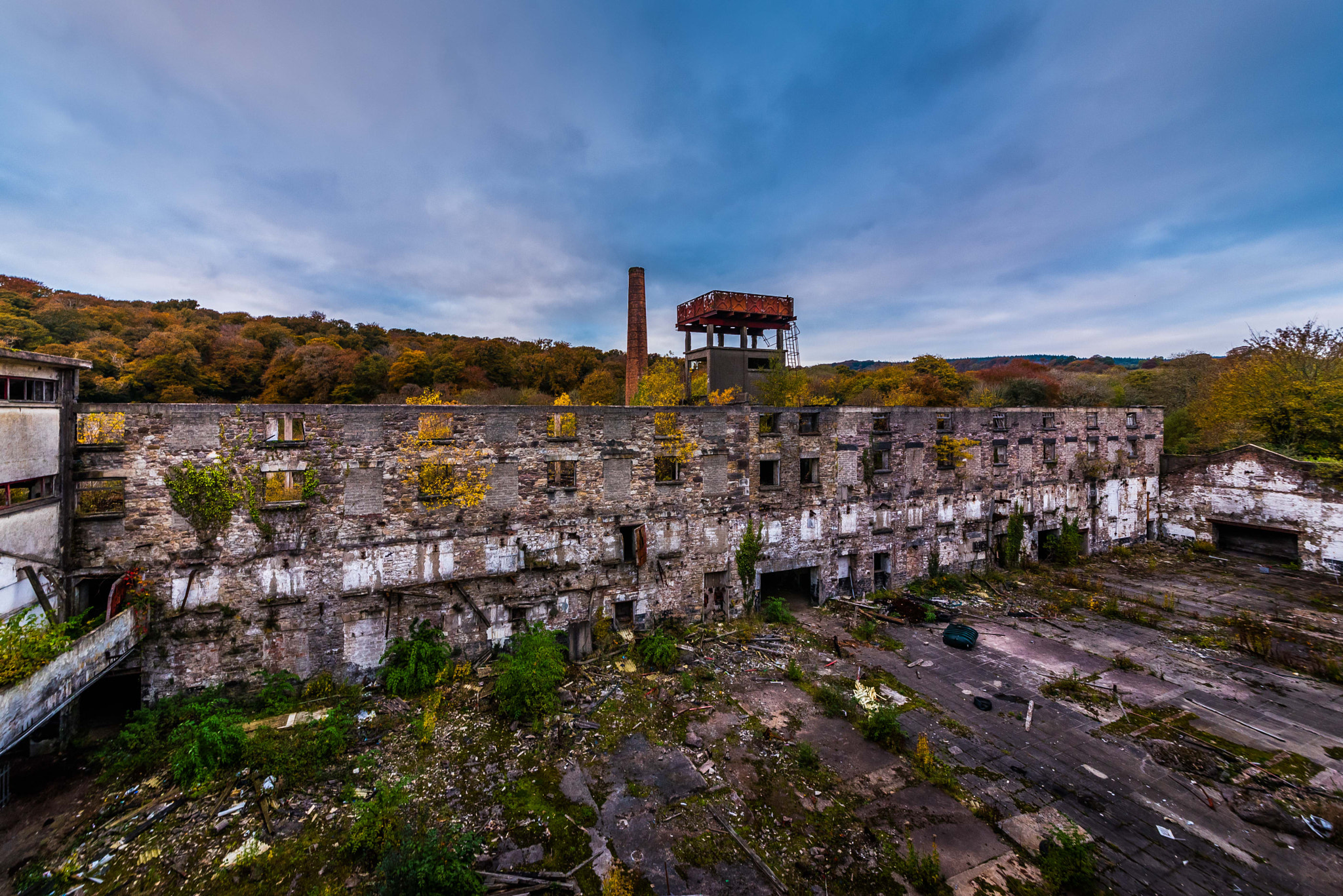 Sigma 12-24mm F4.5-5.6 II DG HSM sample photo. Abandoned factory, co. waterford, ireland. photography