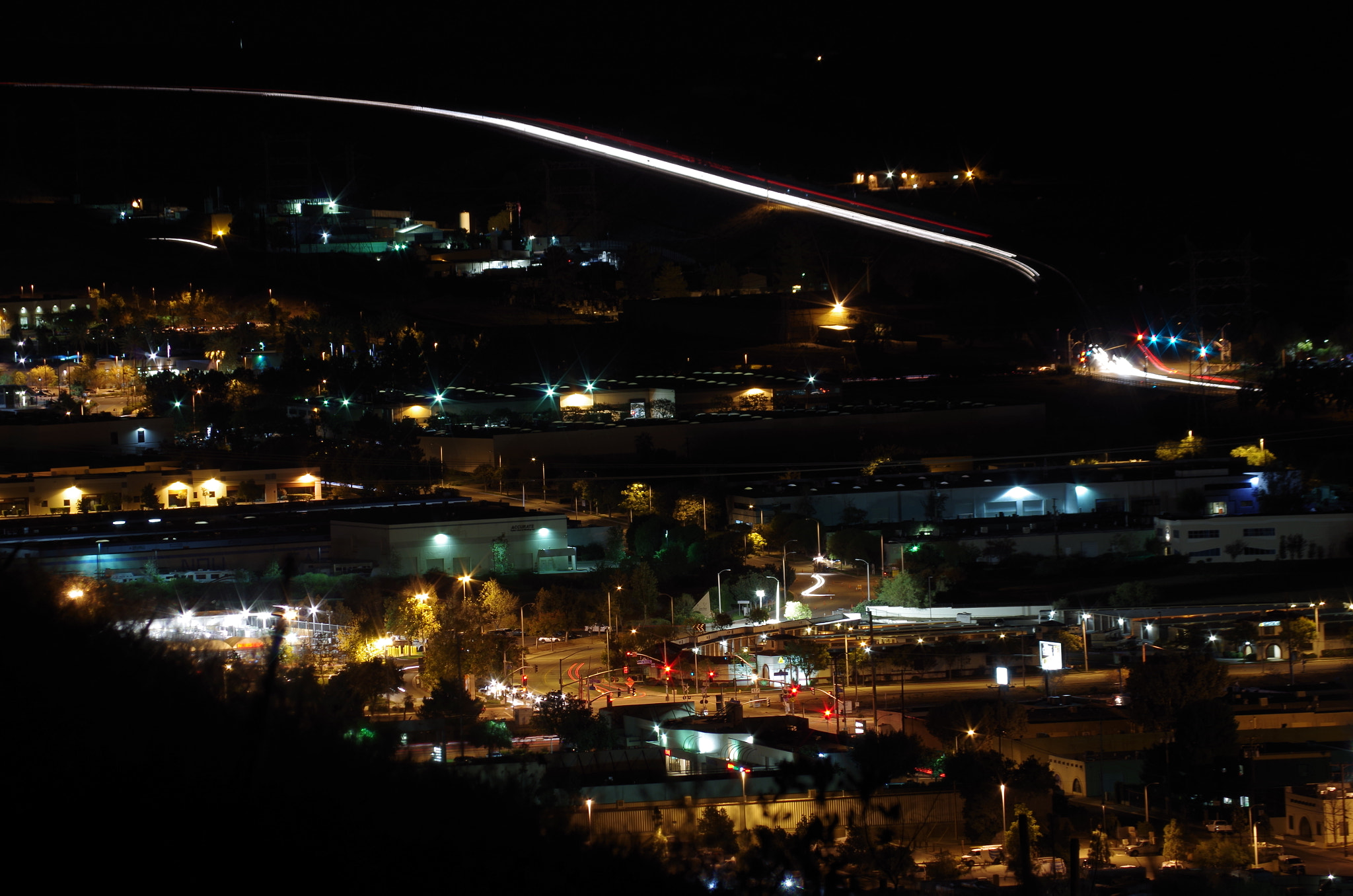 smc Pentax-DA L 50-200mm F4-5.6 ED WR sample photo. Canyon country at night photography