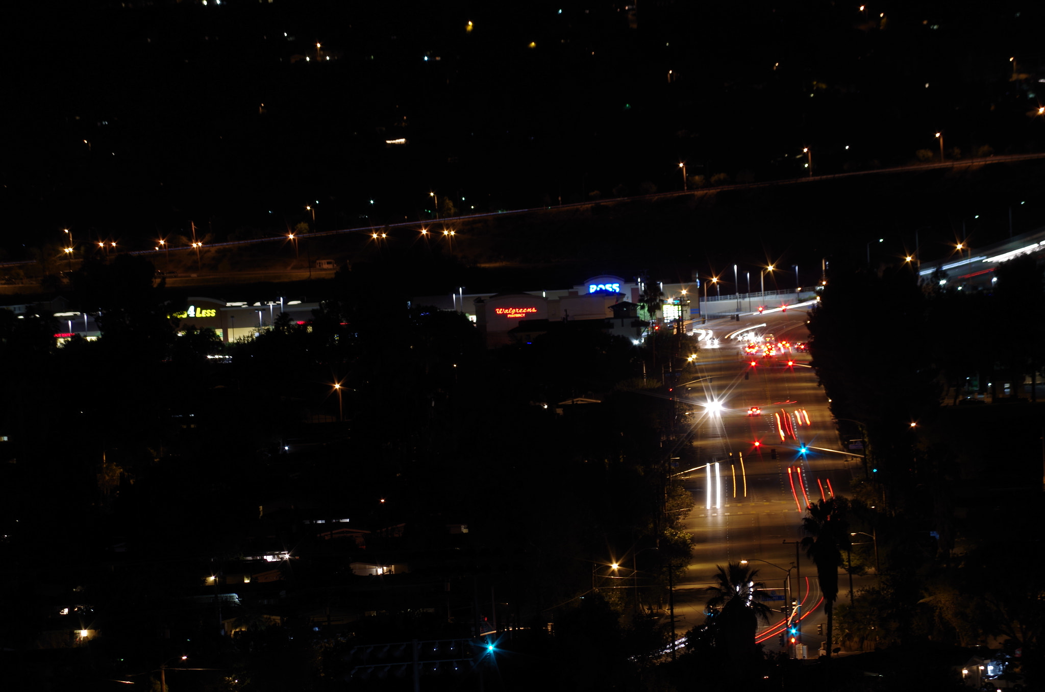 smc Pentax-DA L 50-200mm F4-5.6 ED WR sample photo. Canyon country at night photography