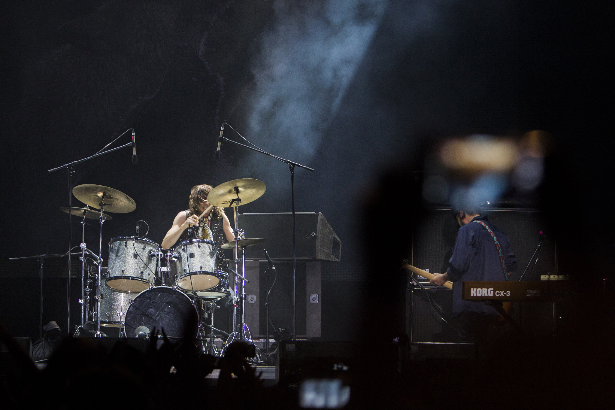 Canon EF 70-200mm F2.8L IS USM sample photo. Wolfmother live photography