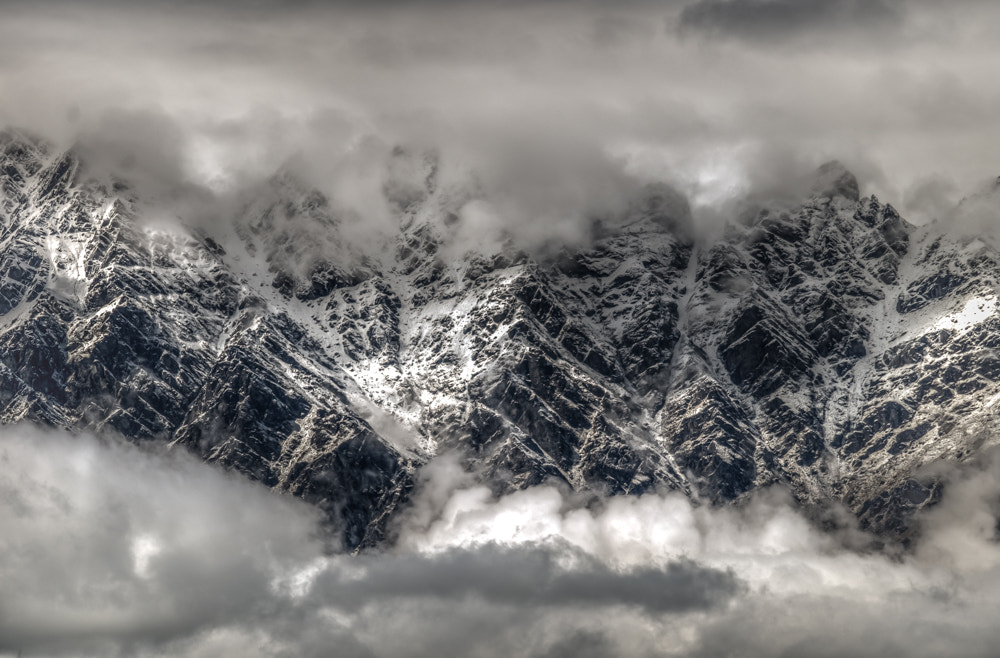 Pentax smc DA 50-200mm F4-5.6 ED WR sample photo. Remarkables (queenstown nz) photography
