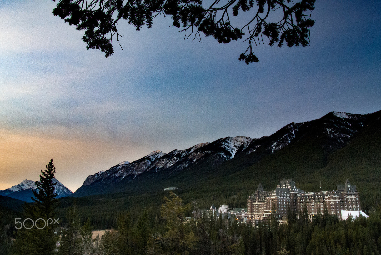 Nikon 1 Nikkor VR 10-30mm F3.5-5.6 sample photo. Banff springs hotel / / banff alberta, canada photography