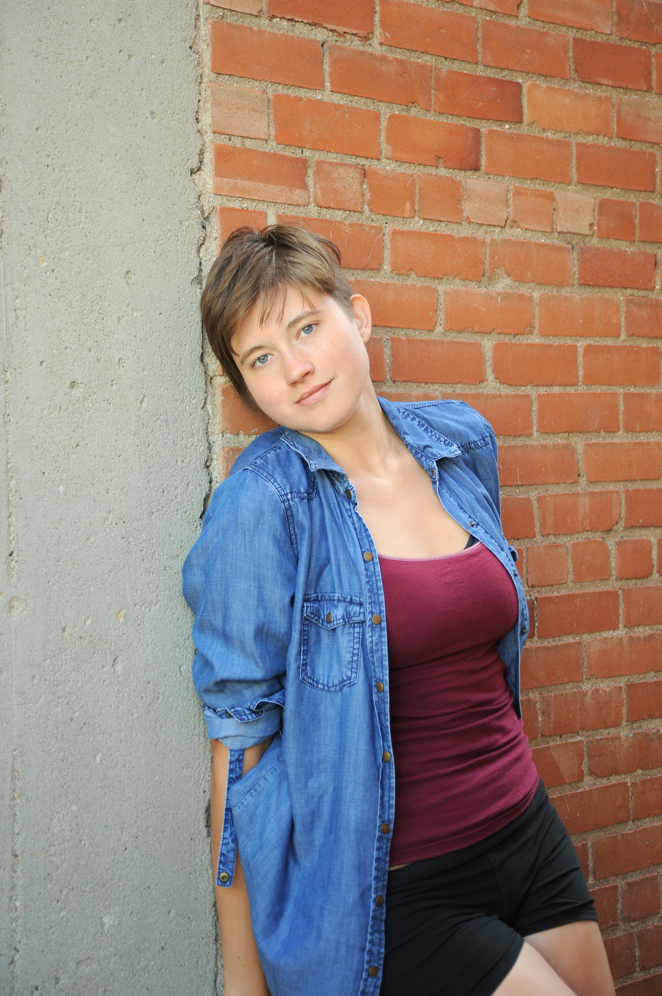 Nikon D3 sample photo. Female beauty expressions. photography