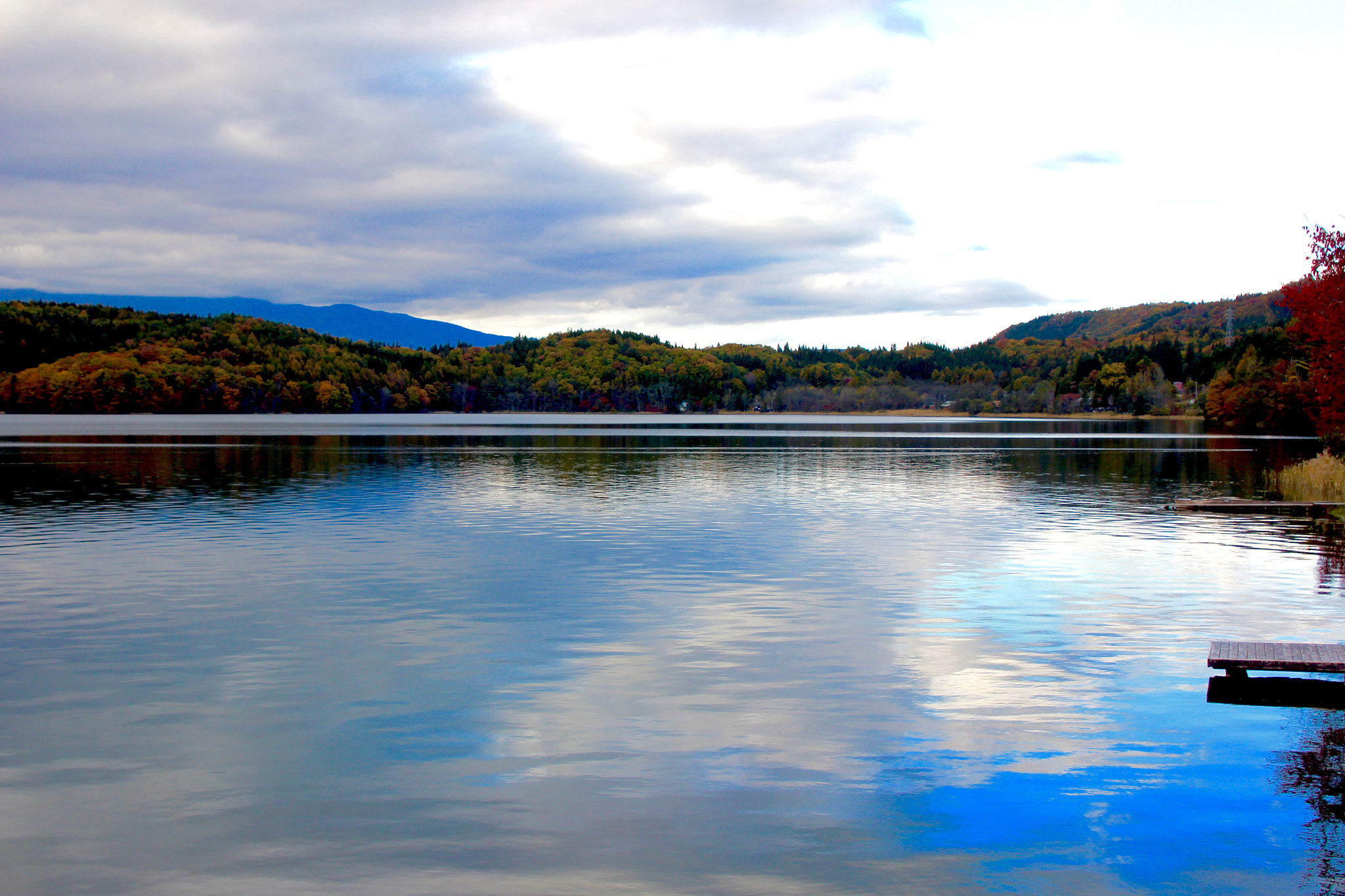 Canon EOS 600D (Rebel EOS T3i / EOS Kiss X5) sample photo. Autumn reflection photography
