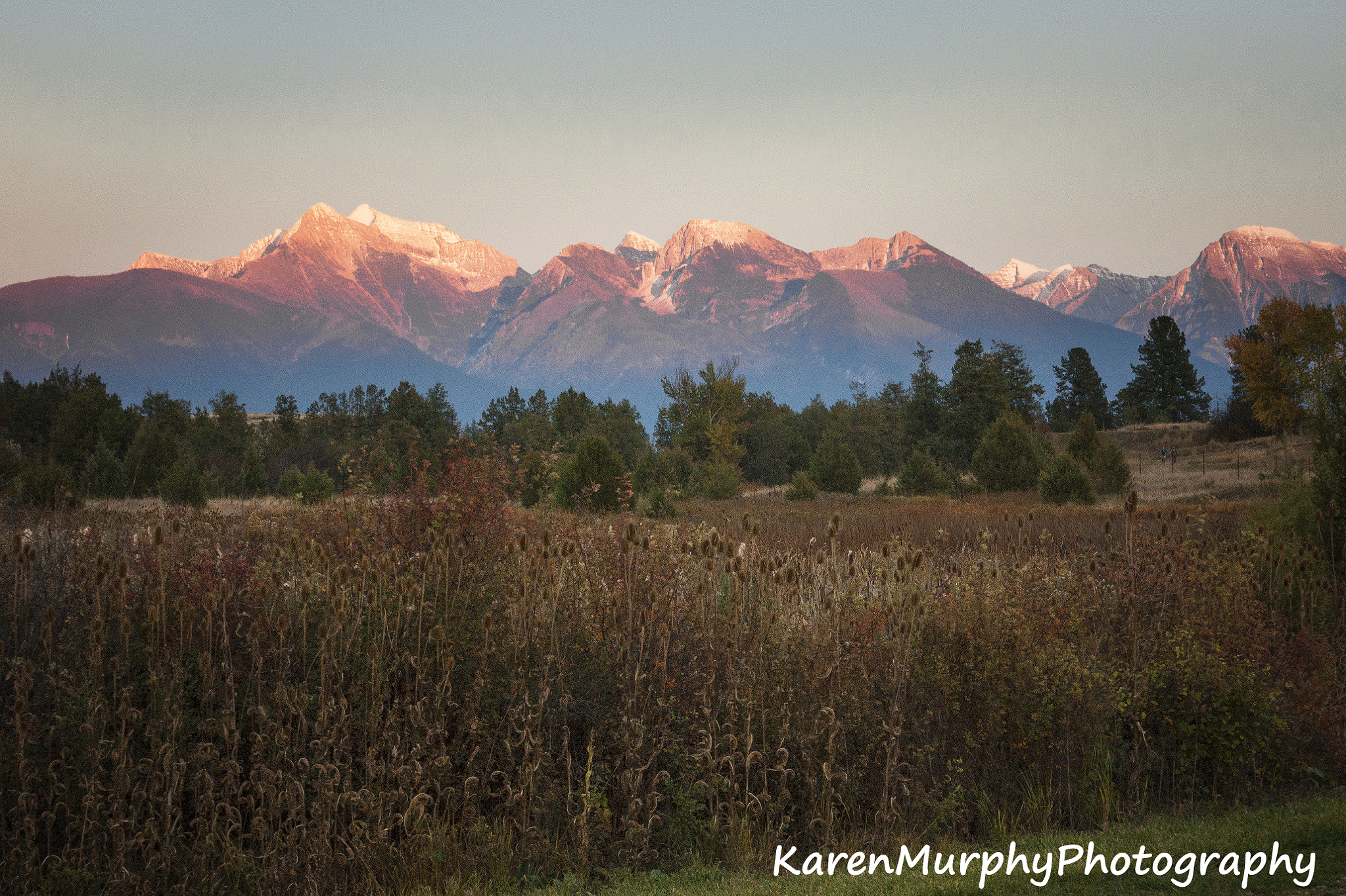 Sony Alpha DSLR-A350 sample photo. Mission mountains montana photography