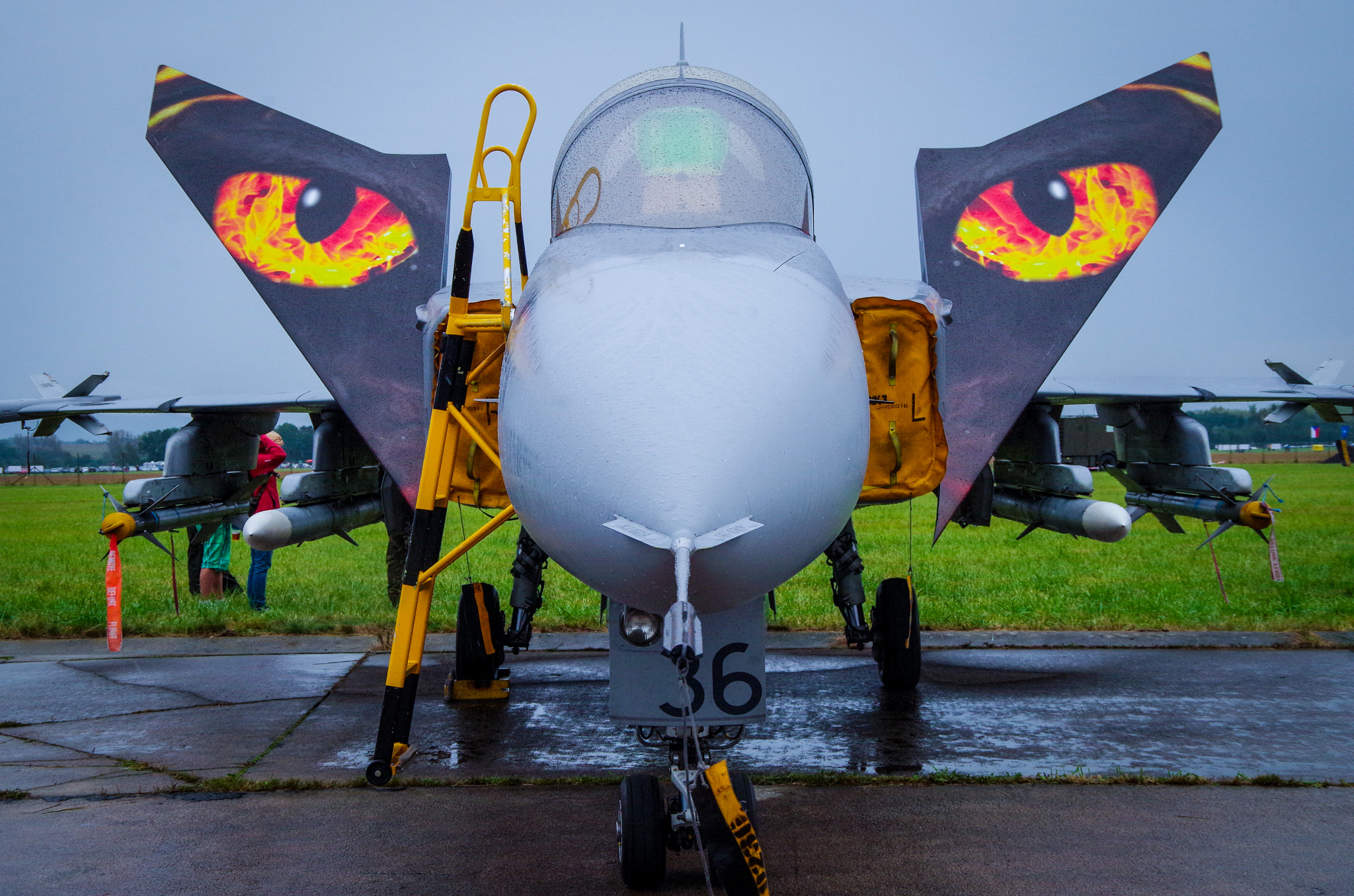 Pentax K-50 sample photo. Jas-39 gripen caf photography