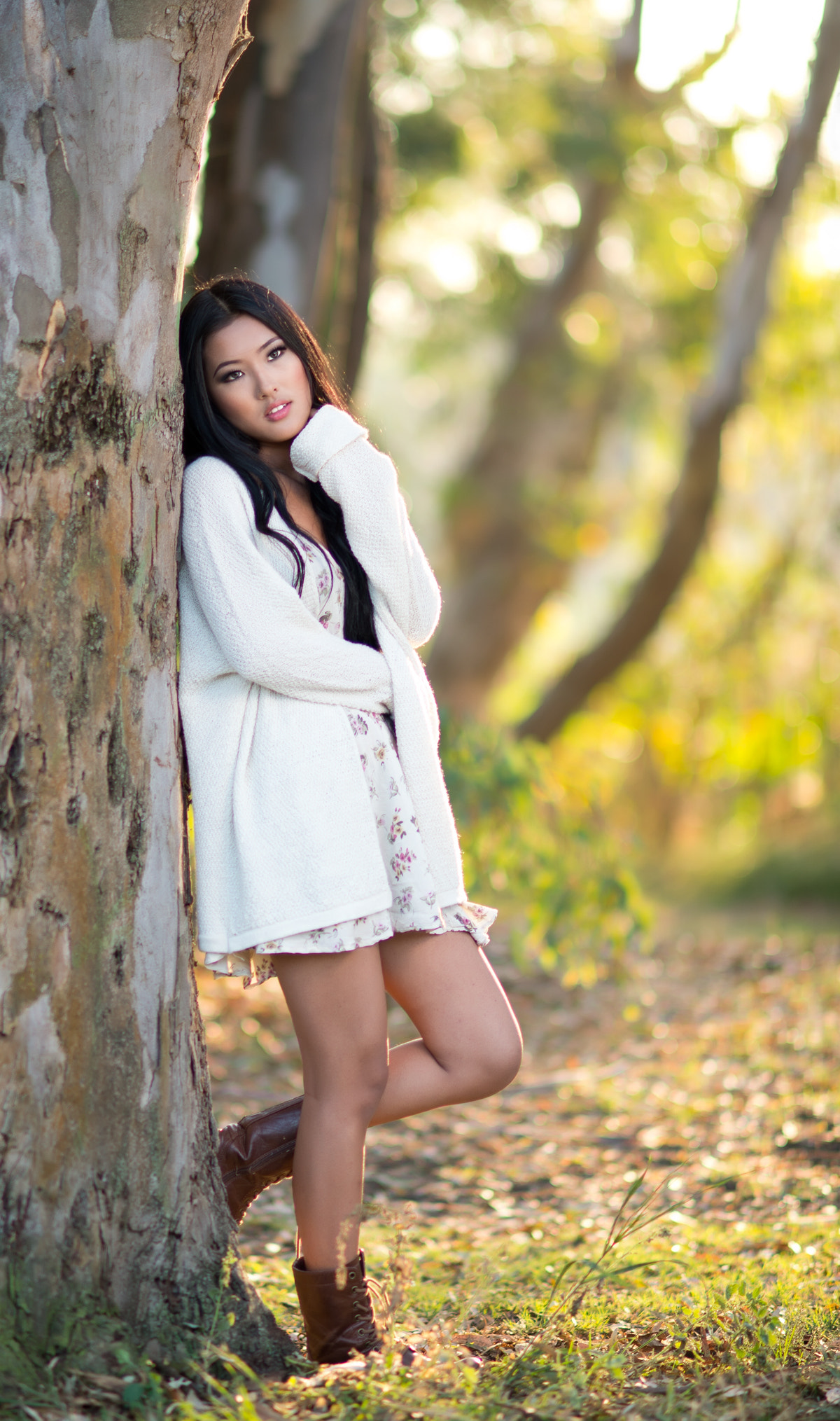 AF DC-Nikkor 135mm f/2D sample photo. Jenny photography