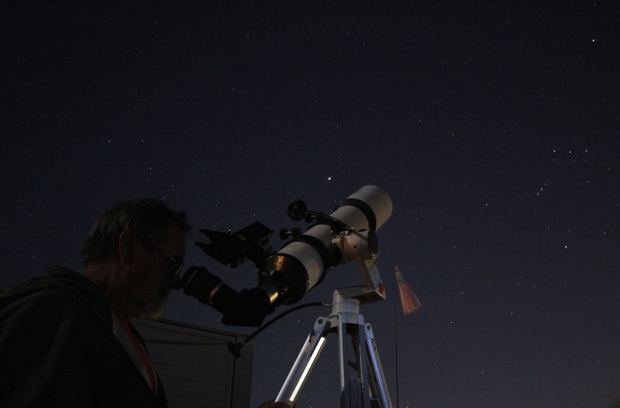Sigma 10-20mm F4-5.6 EX DC HSM sample photo. Selfie observing orion . photography