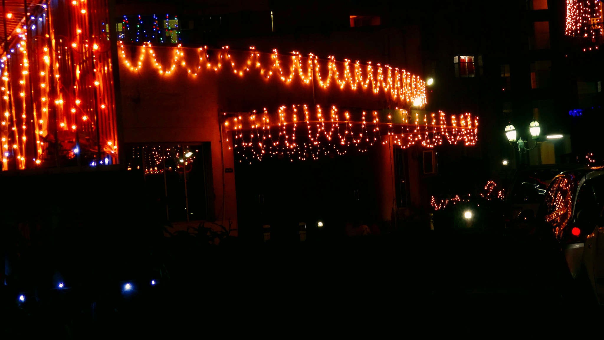 Sony Cyber-shot DSC-HX7V sample photo. Diwali lights photography