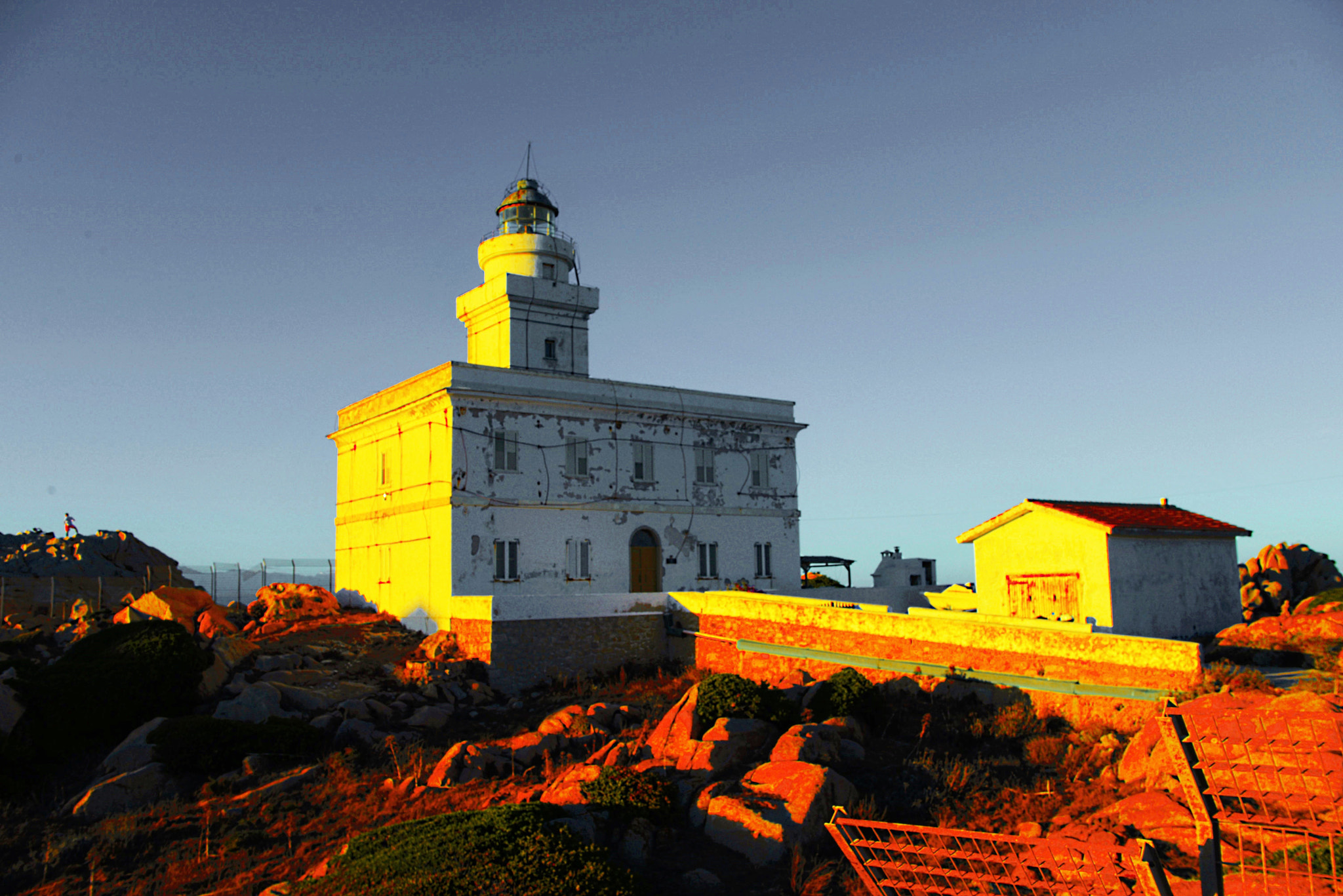 Sigma 28-70mm F2.8 EX sample photo. Capo testa- lighthouse photography