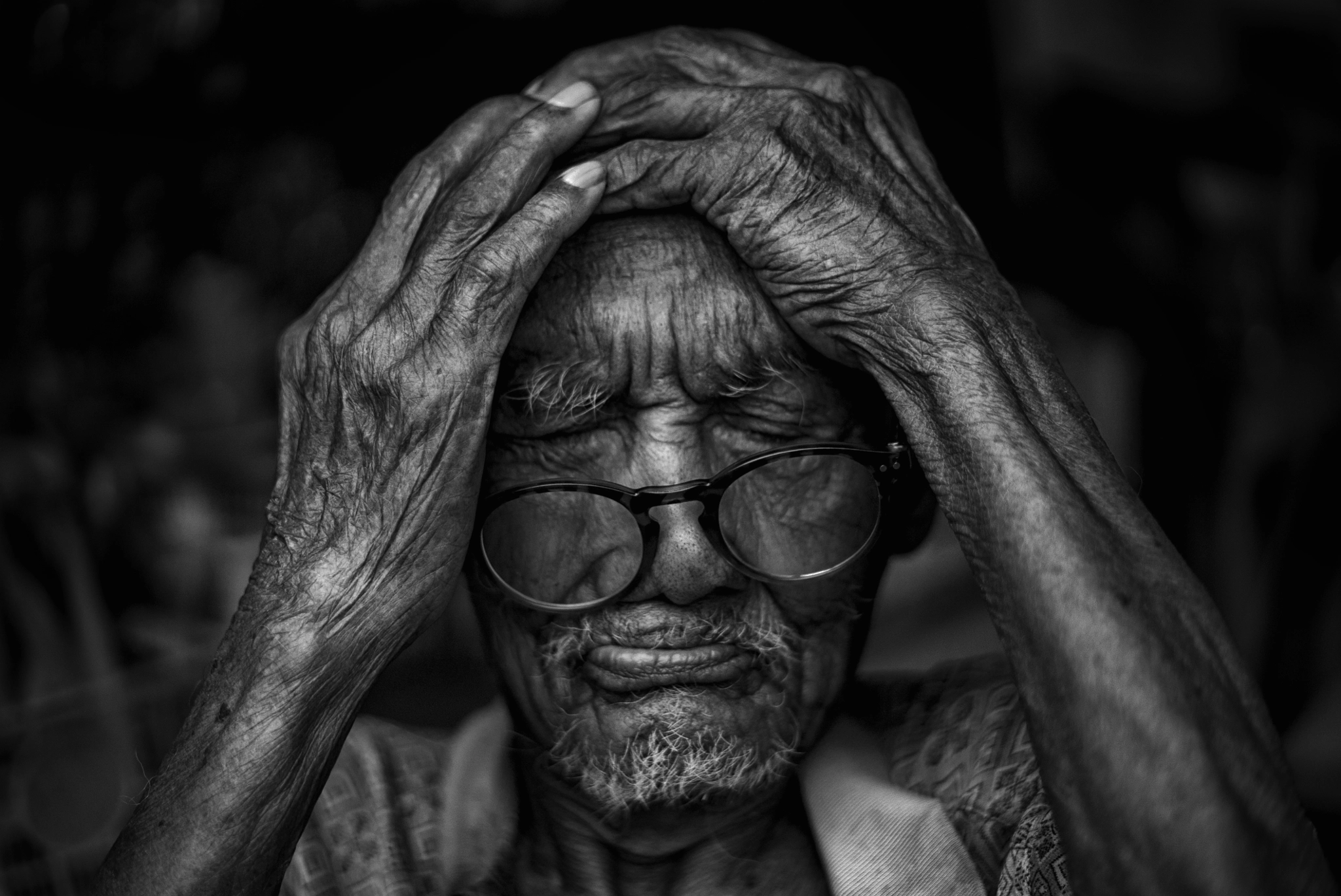 Sony FE 50mm F1.8 sample photo. Stress bw # photography