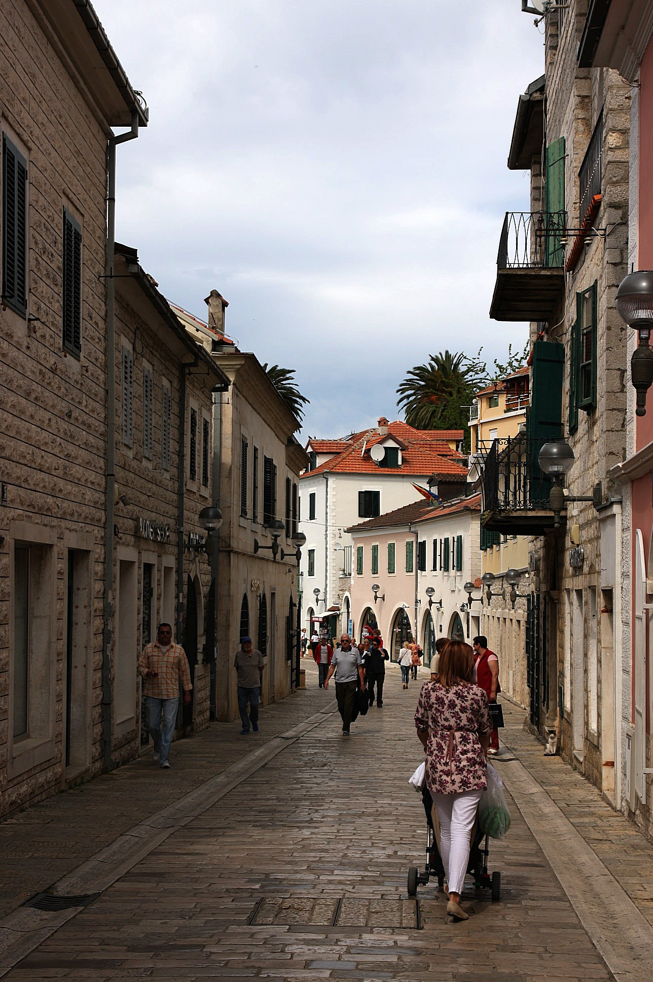 Canon EOS 40D sample photo. Town of herceg novi, montenegro photography