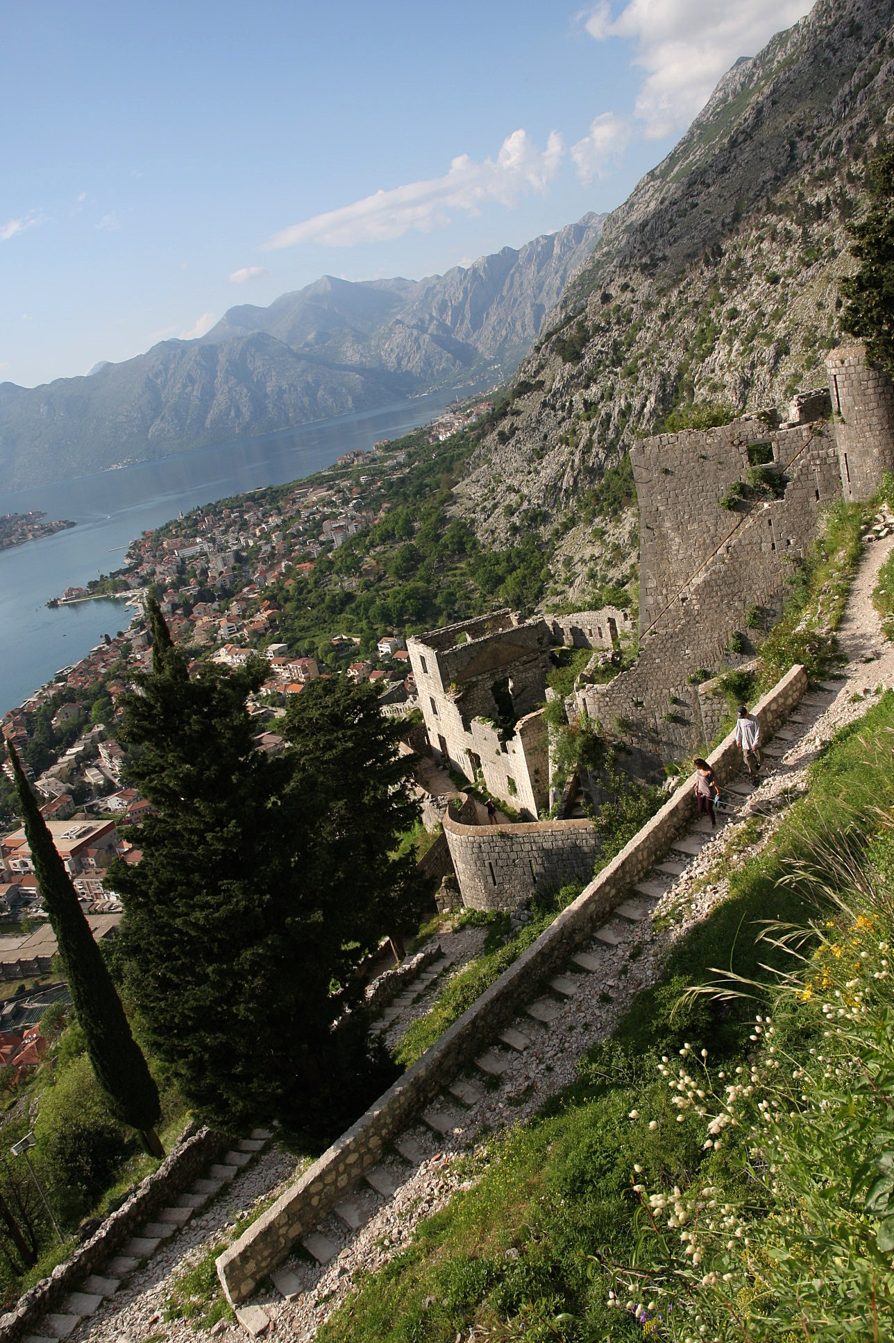 Canon EOS 40D sample photo. Kotor fortress photography