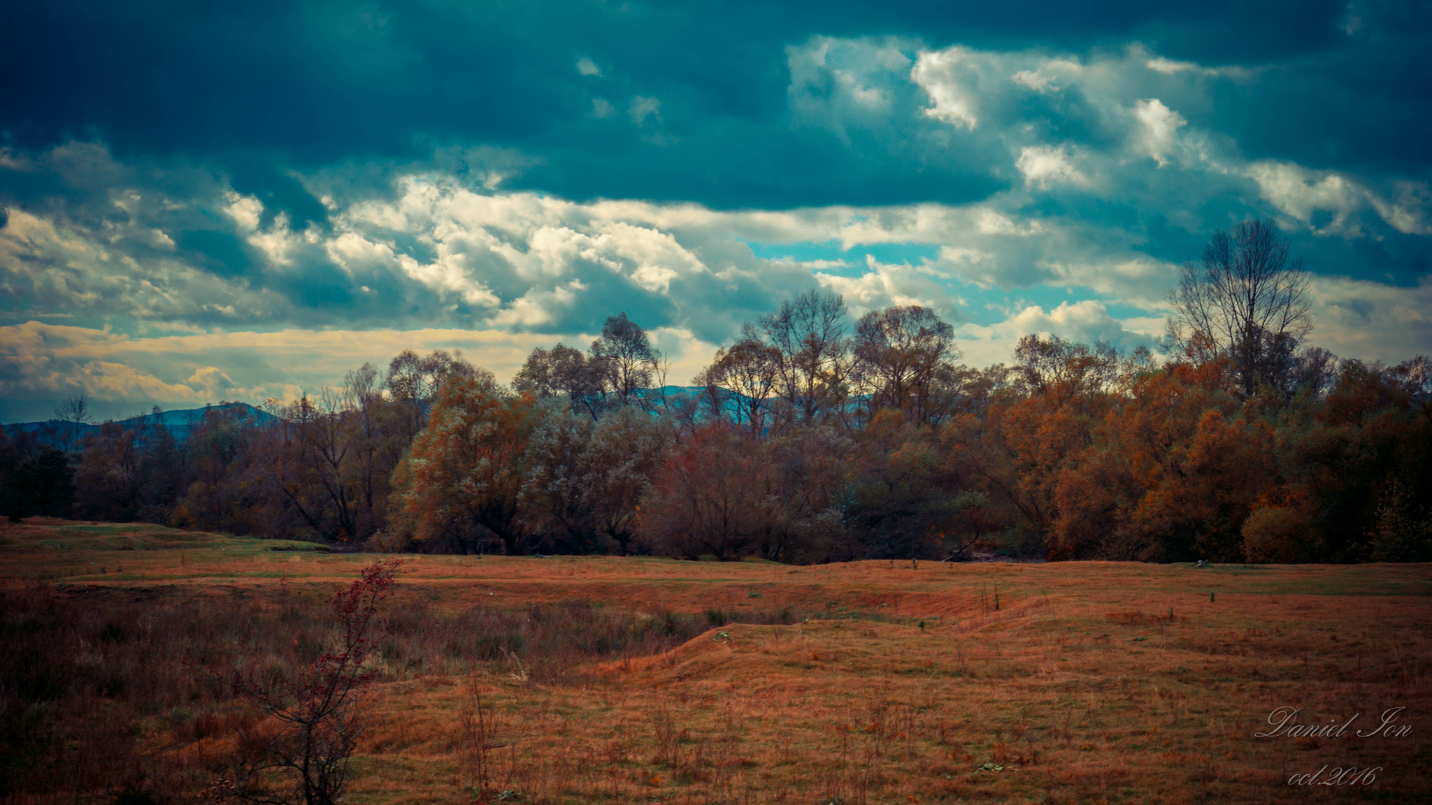 A Series Lens sample photo. Autumn photography