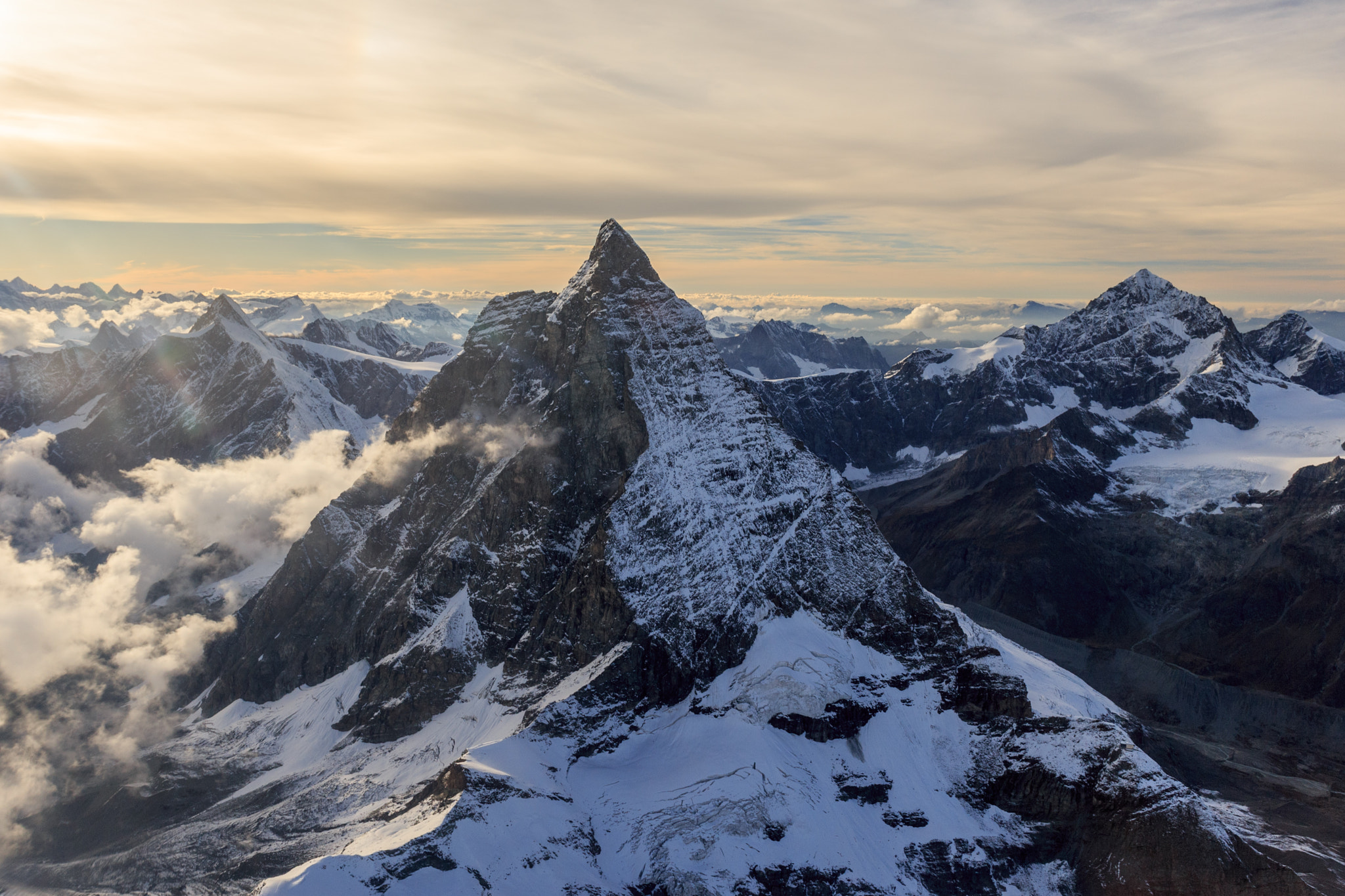 Canon EF 24mm F2.8 IS USM sample photo. Matterhorn photography